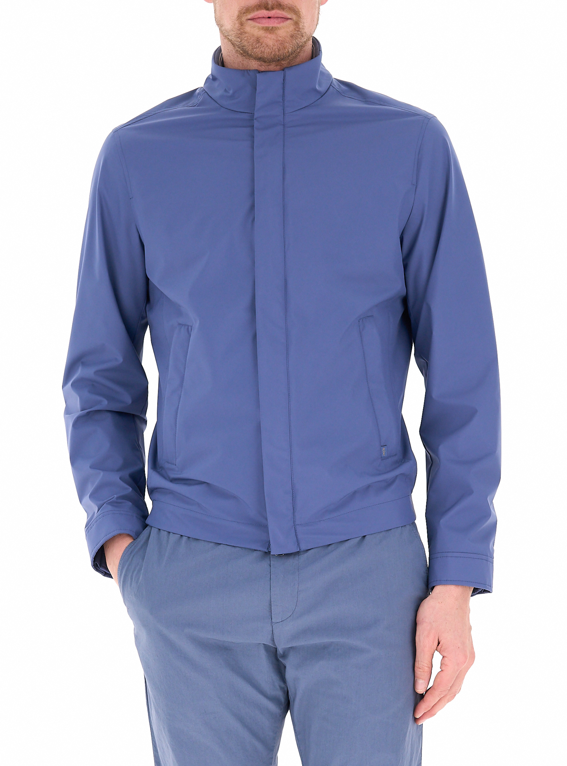 Giubbino antivento AZZURRO POLVERE M