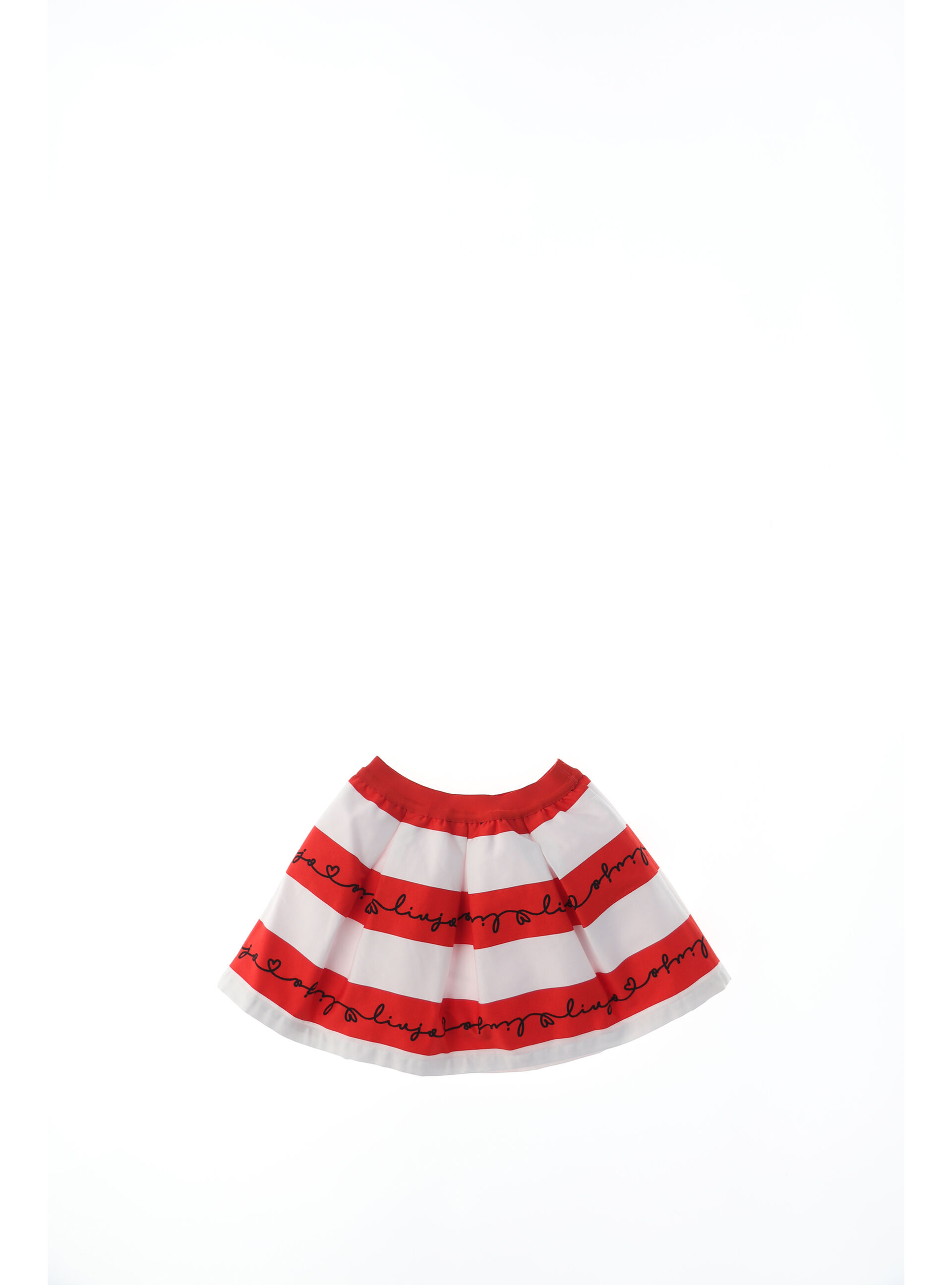LIU JO Gonna in cotone BABY ROSSO