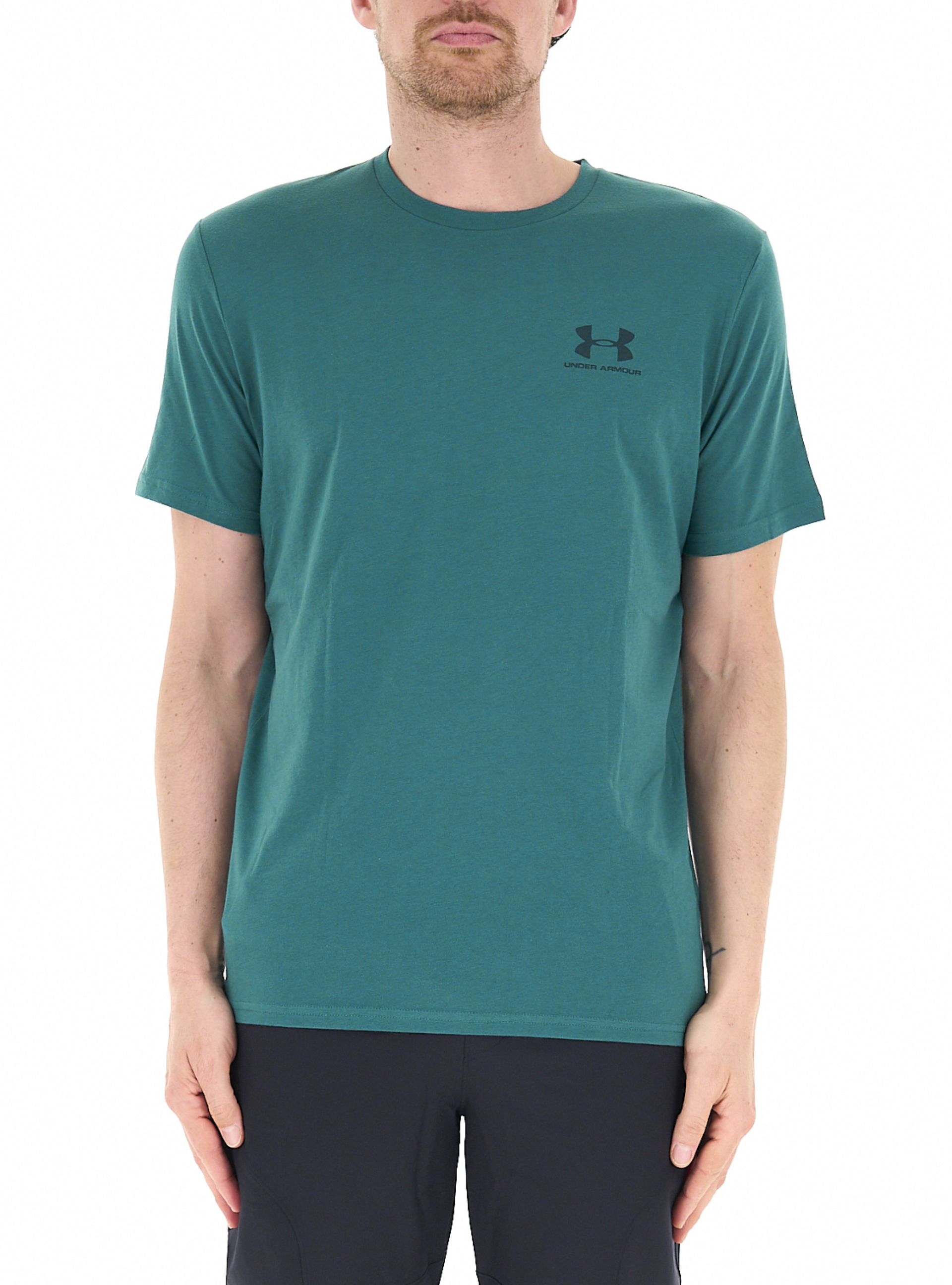 T-shirt girocollo PETROLIO