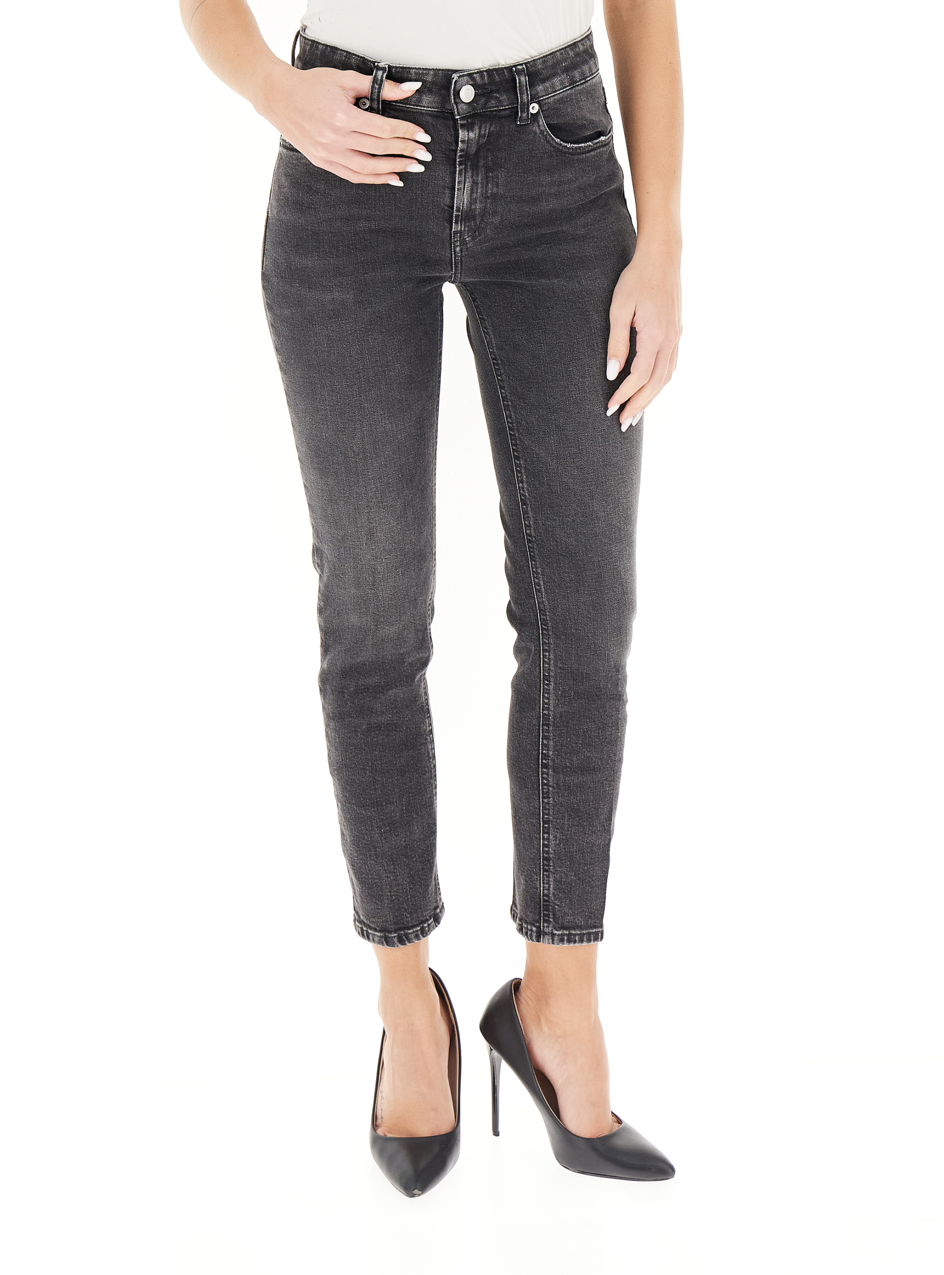 VICOLO Jeans in cotone ANTRACITE L