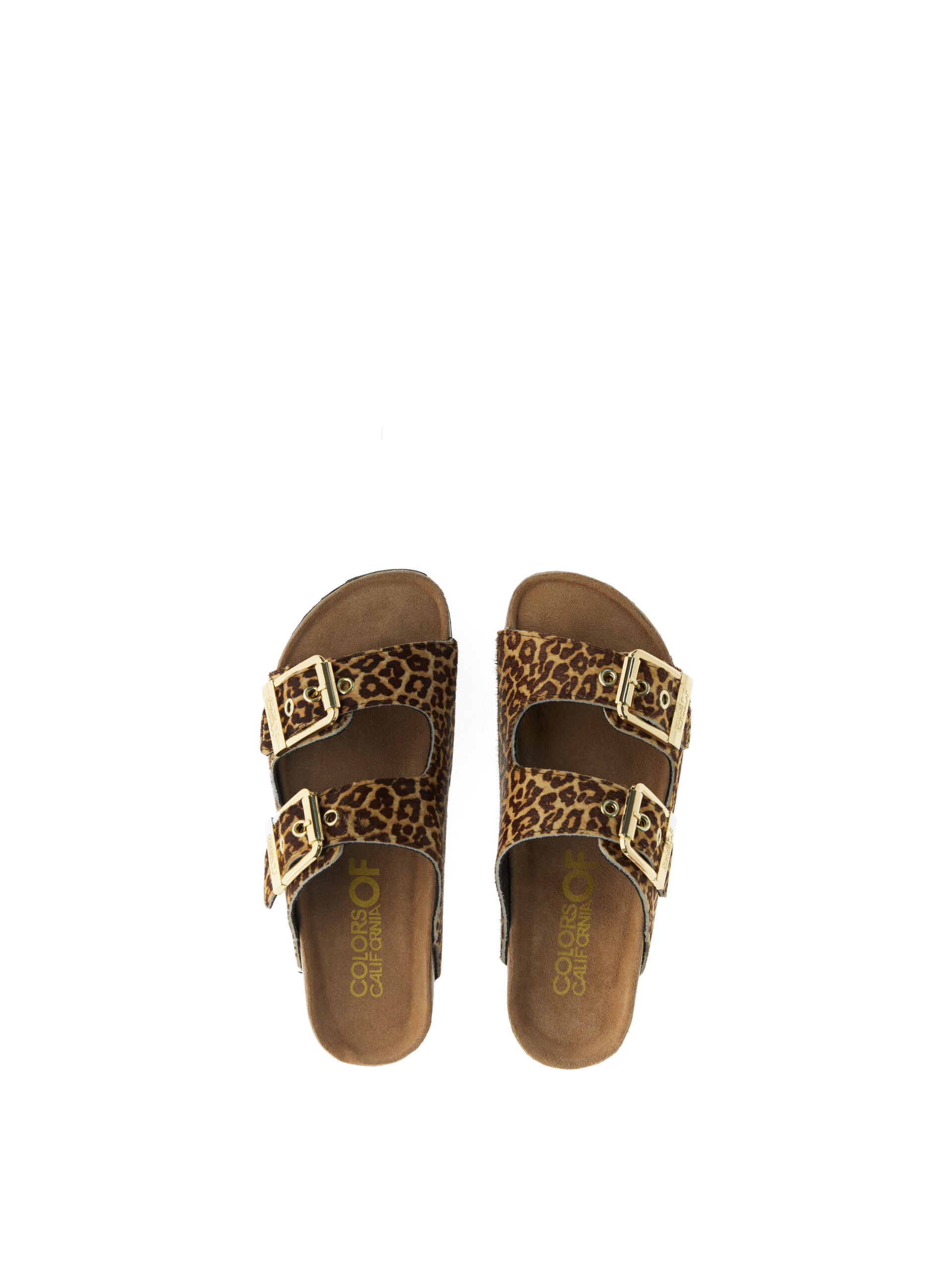 Ciabatte in pelle MARRONE 41