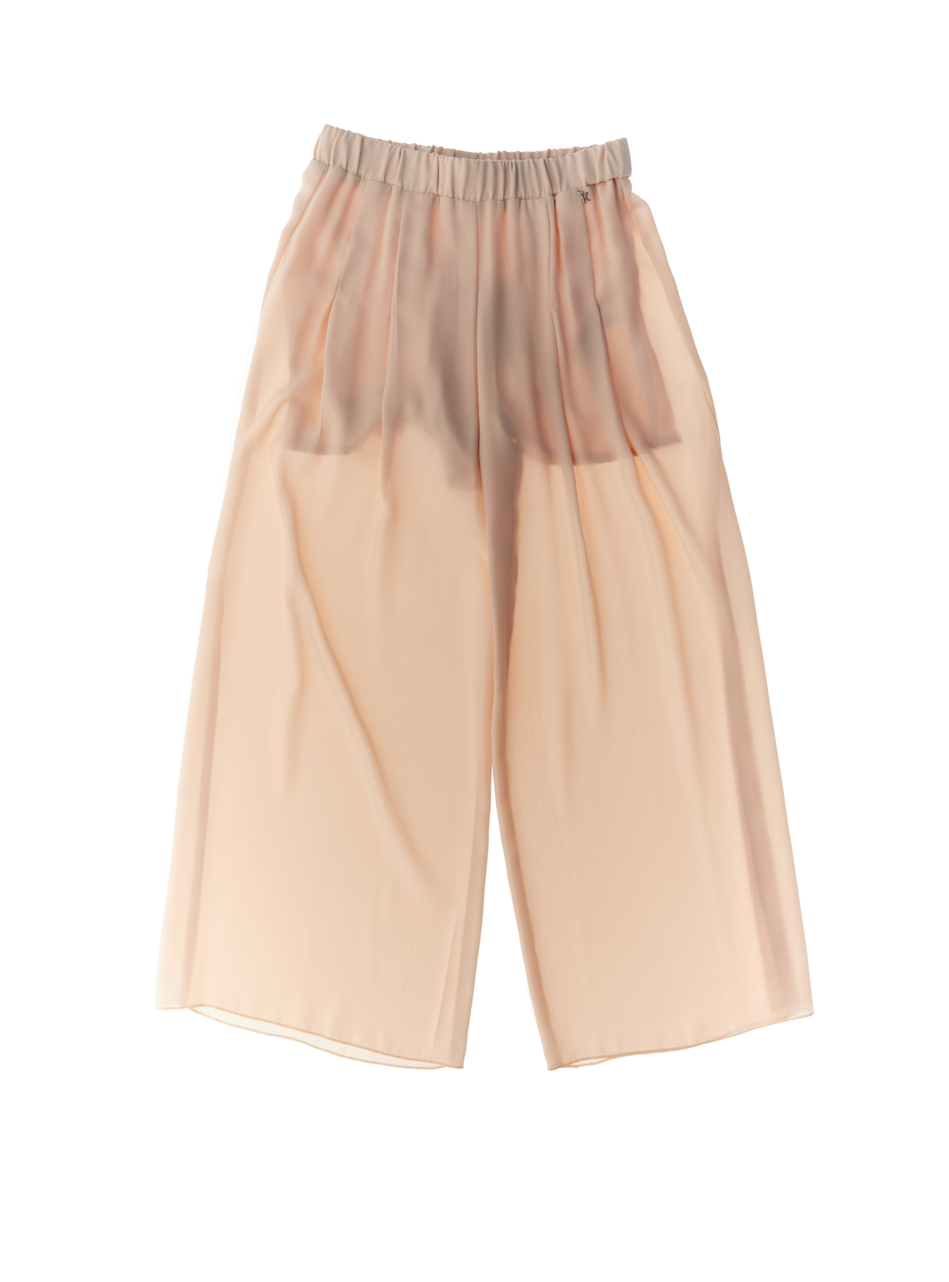 Pantalone wide leg ROSA CHIARO