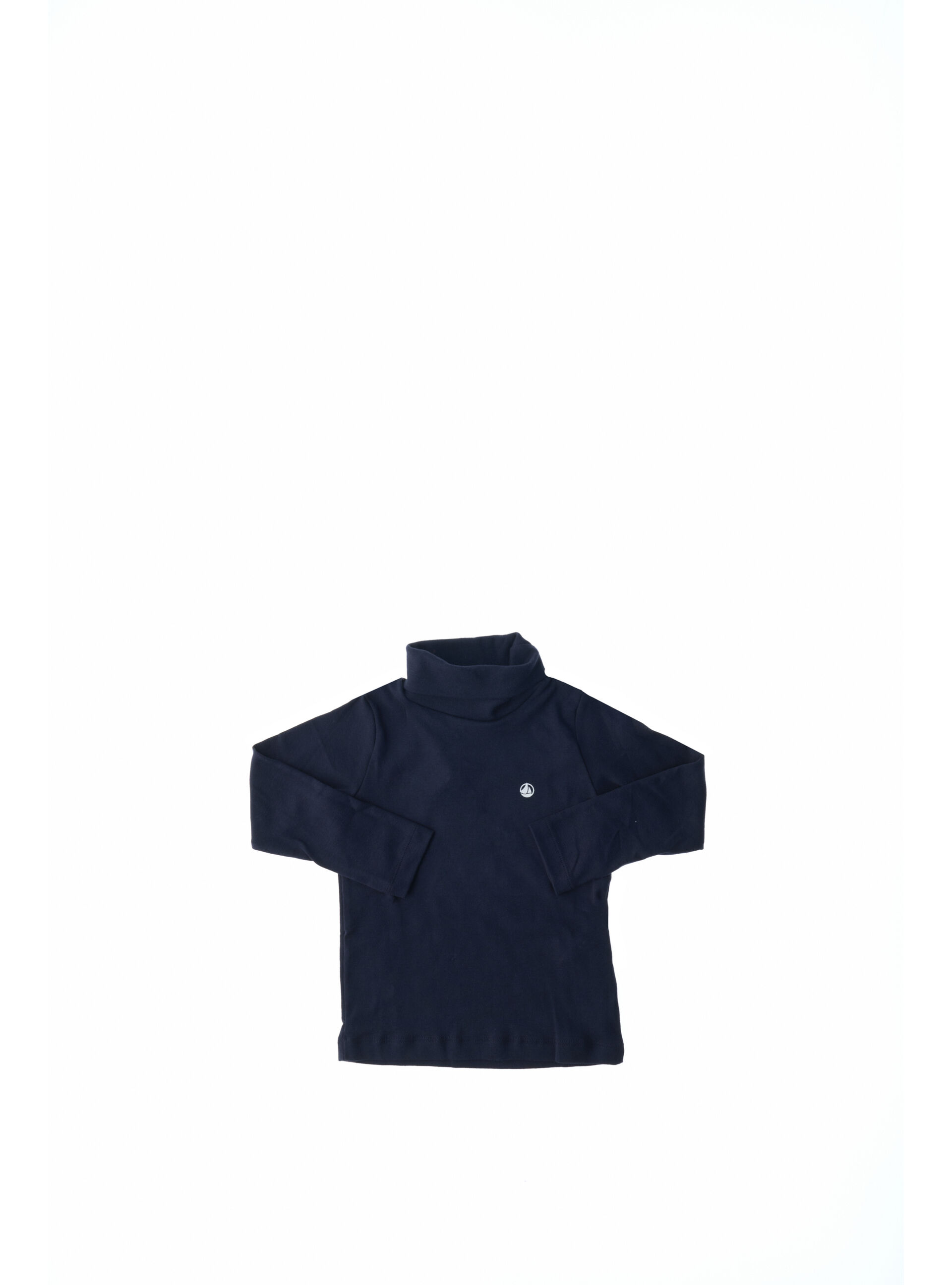 Dolcevita in cotone BLU NAVY 3A