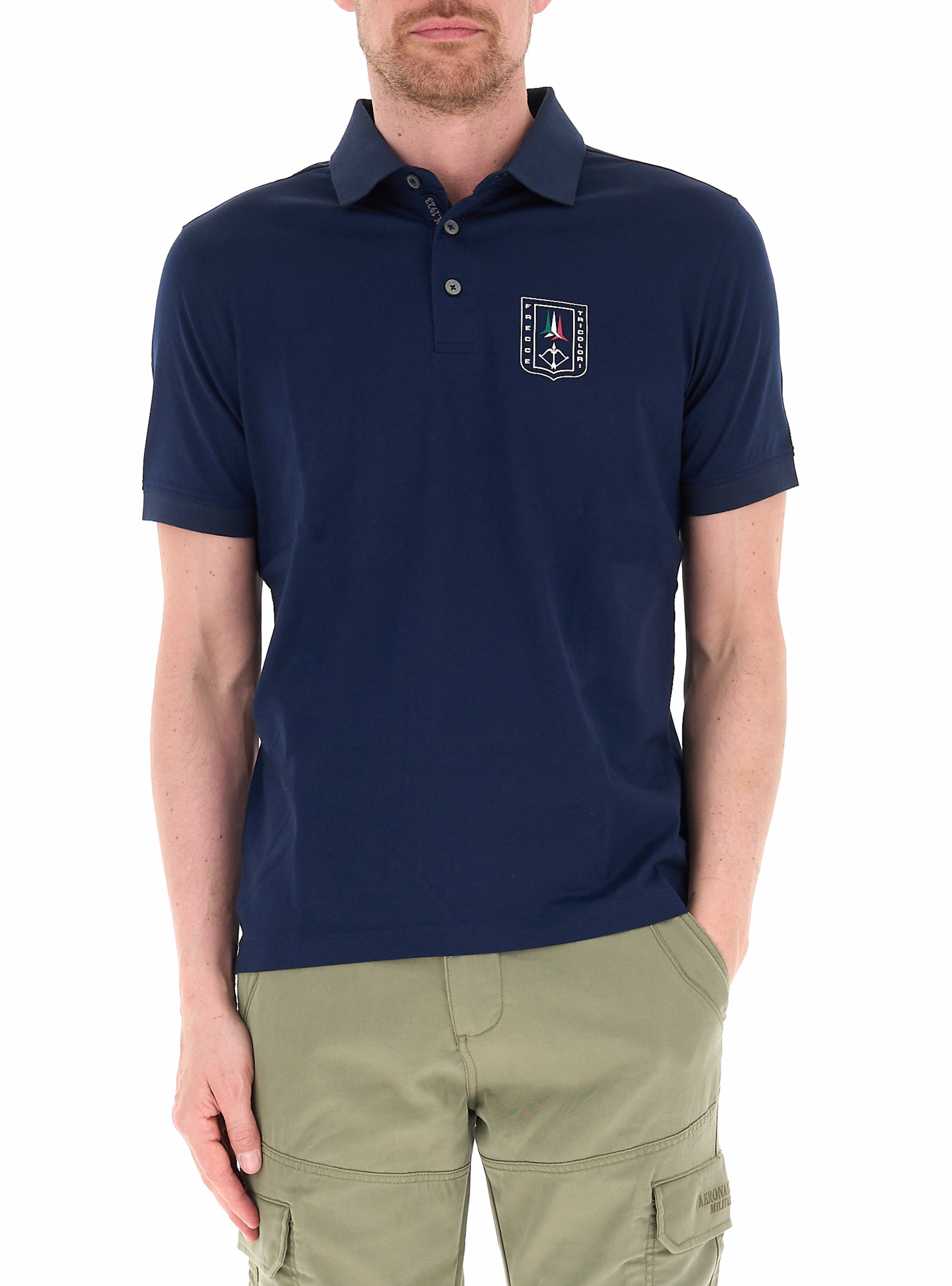 Polo maniche corte BLU NAVY L