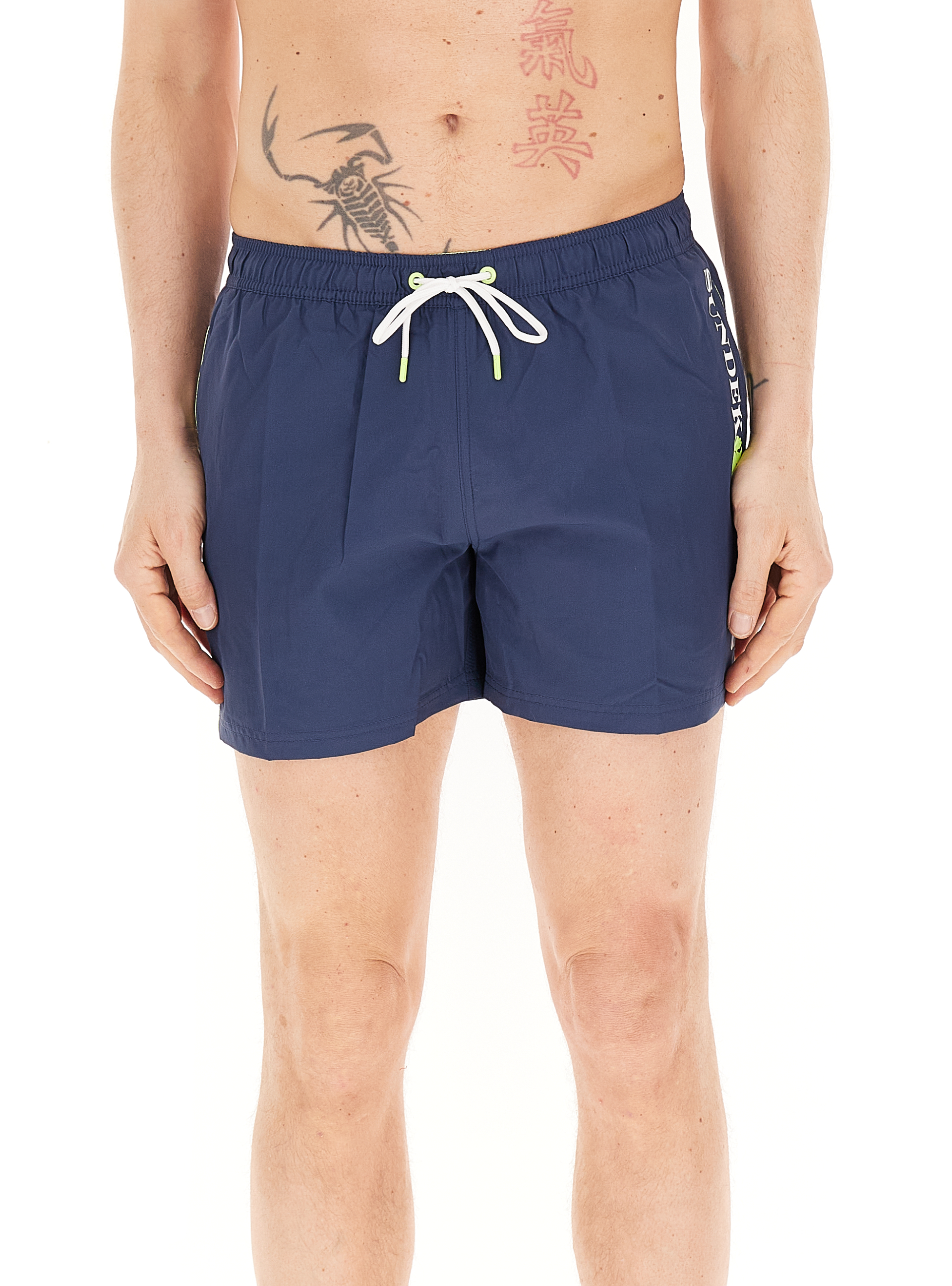 SUNDEK Shorts da bagno BLU NAVY