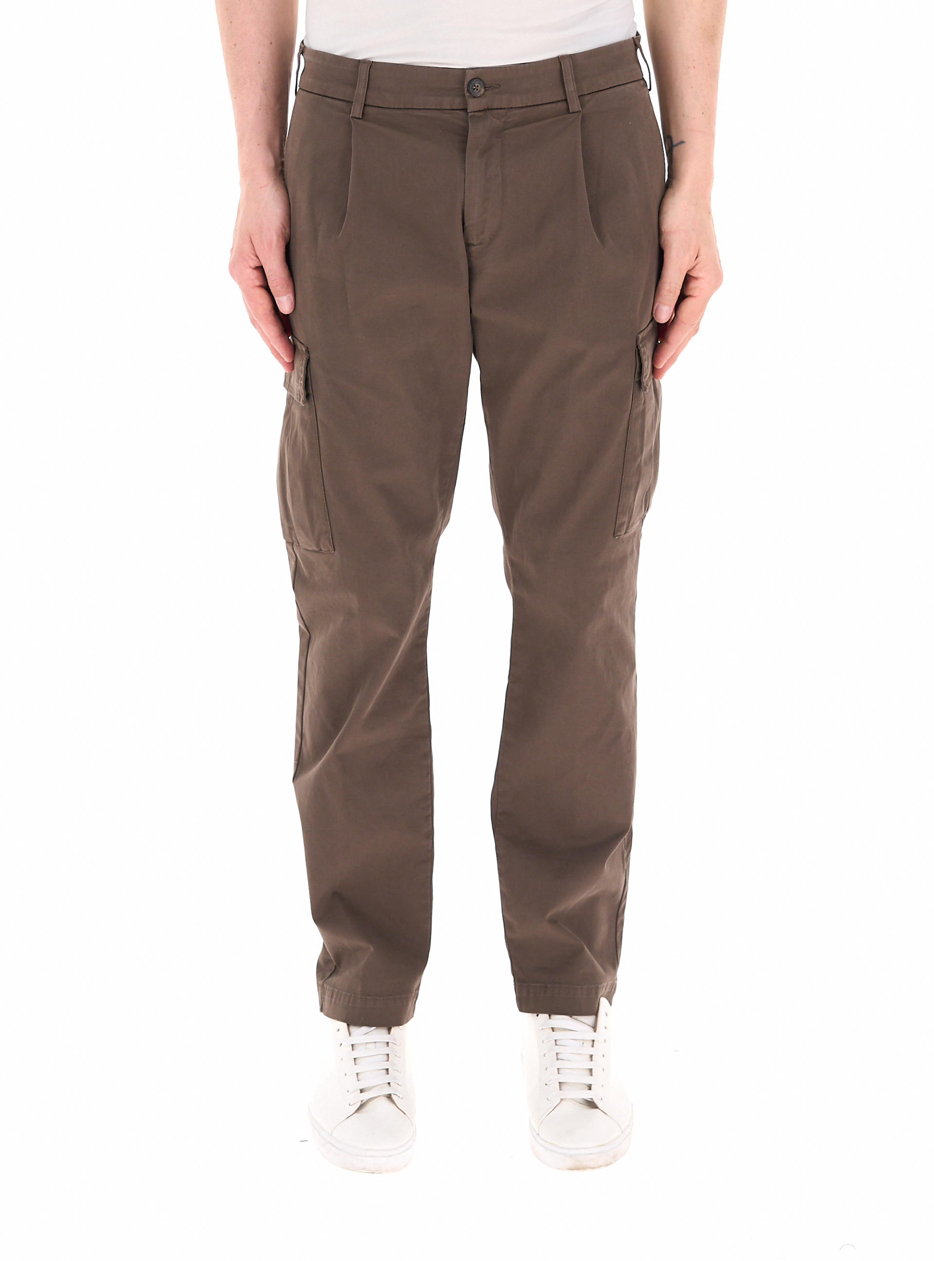 Pantalone cargo MARRONE