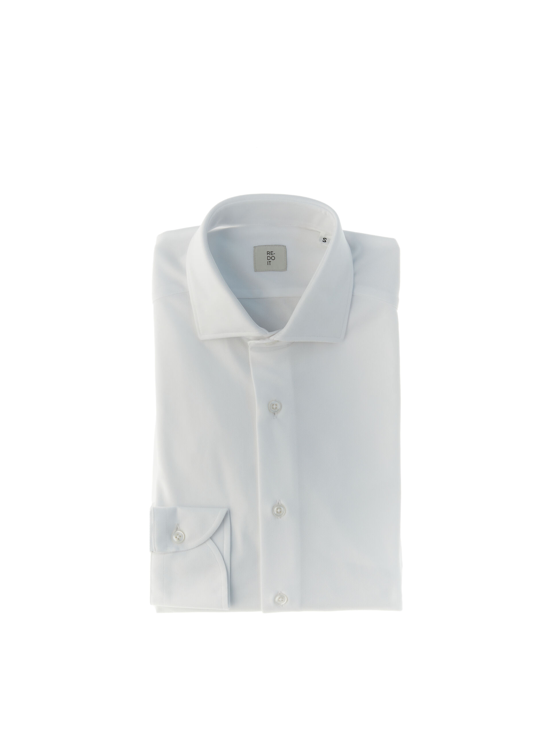 Camicia tessuto stretch BIANCO