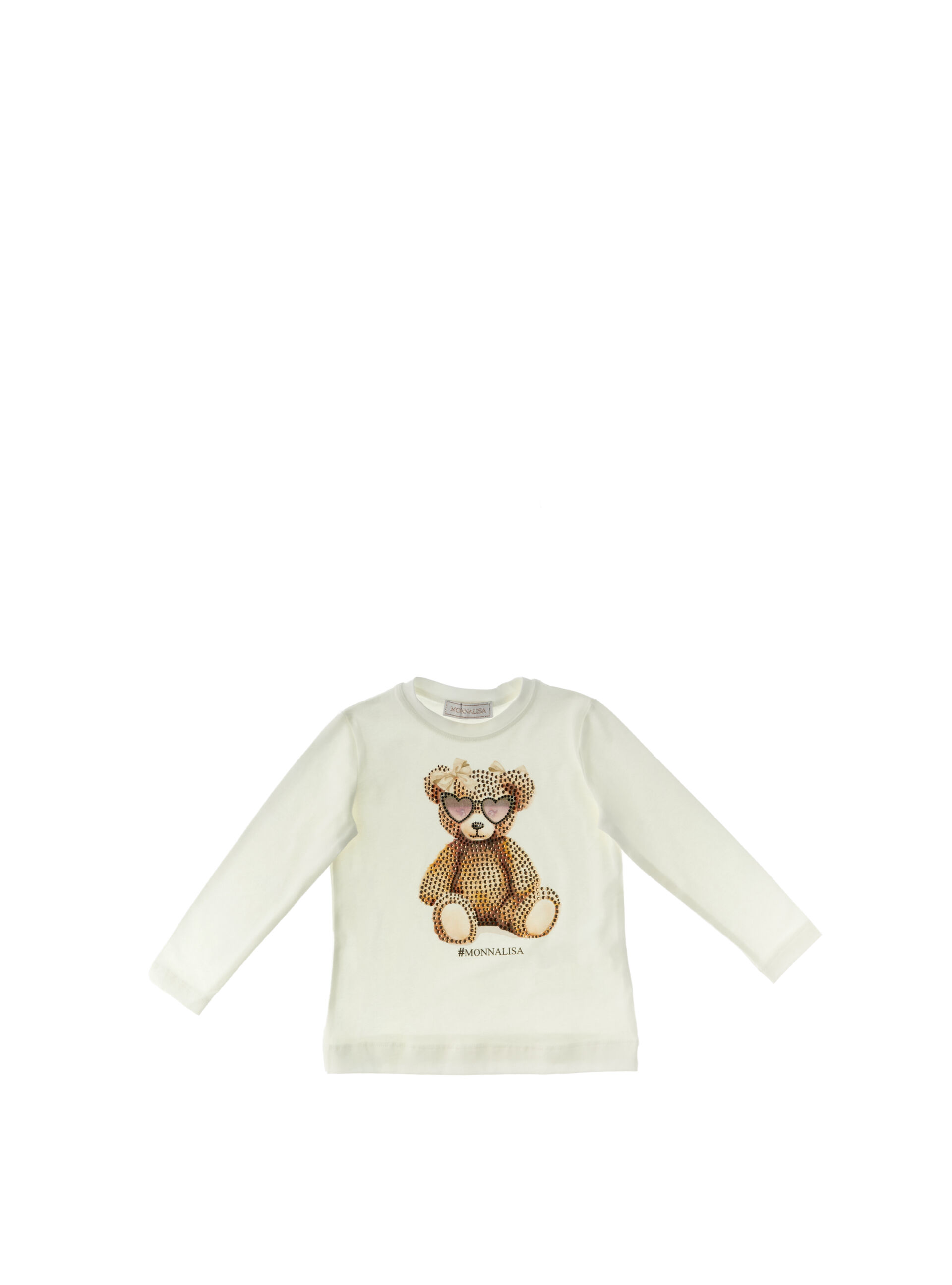 T-shirt maniche lunghe PANNA 4