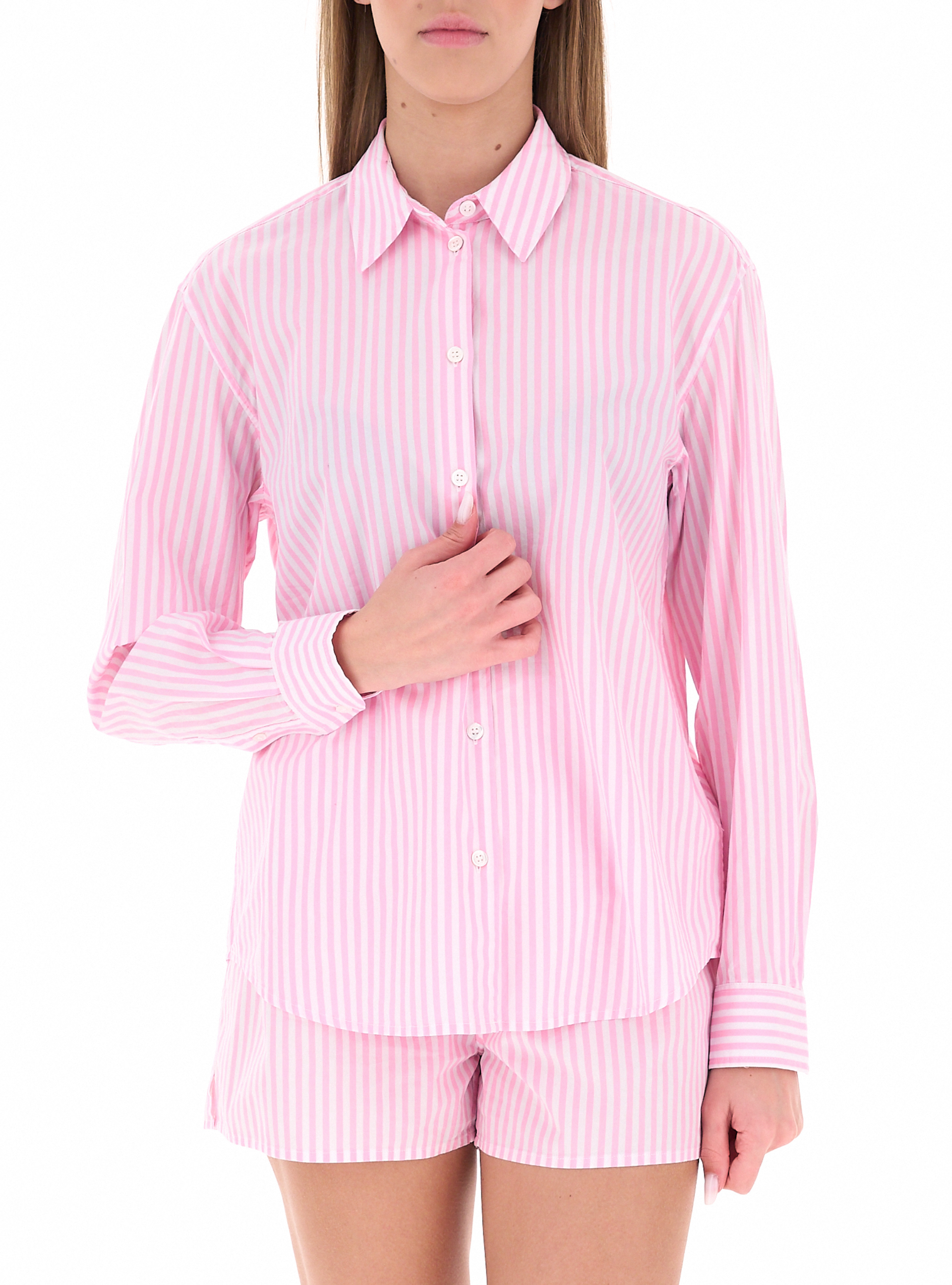 Camicia a righe ROSA