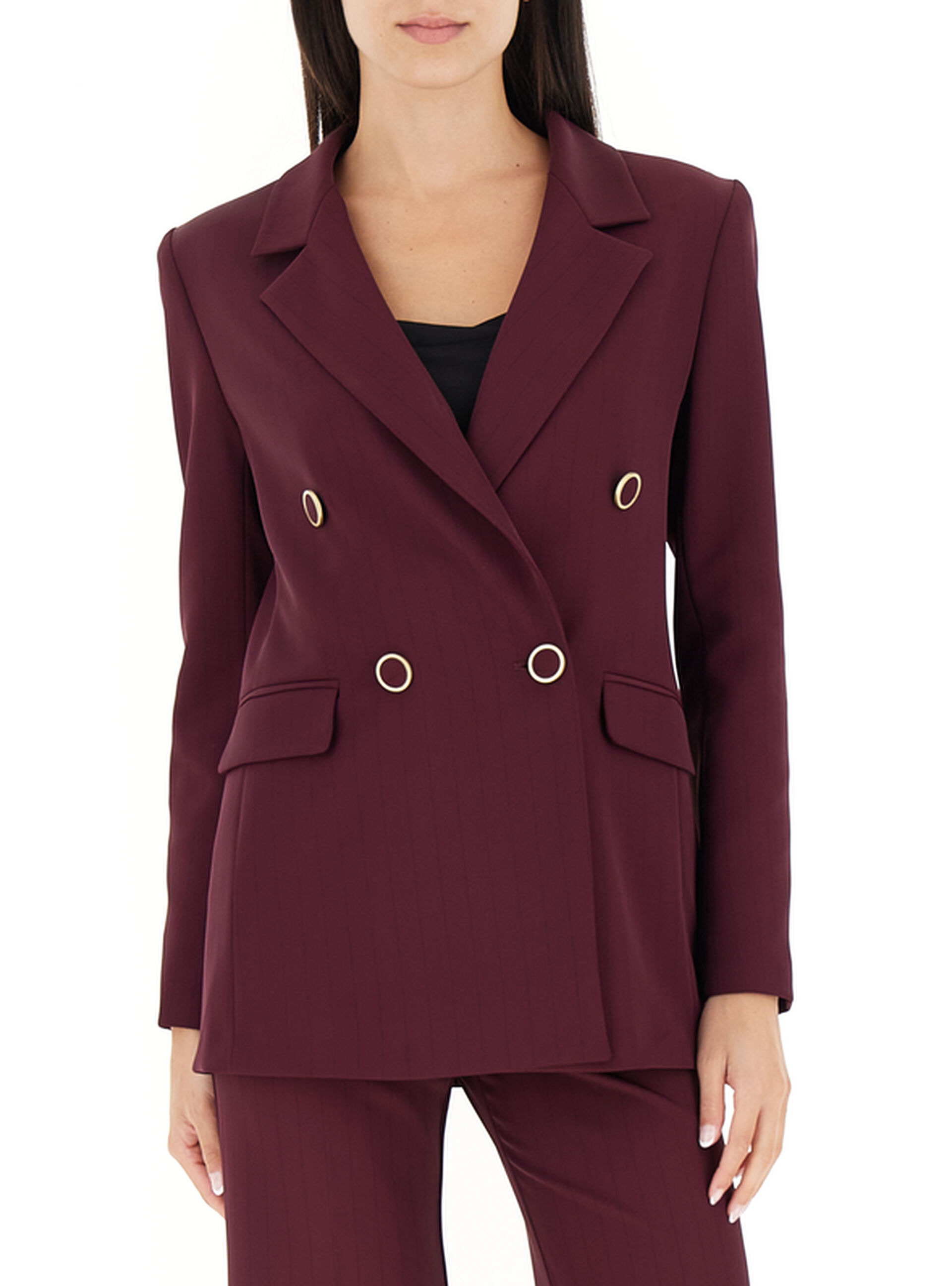 Blazer doppiopetto BORDEAUX XL