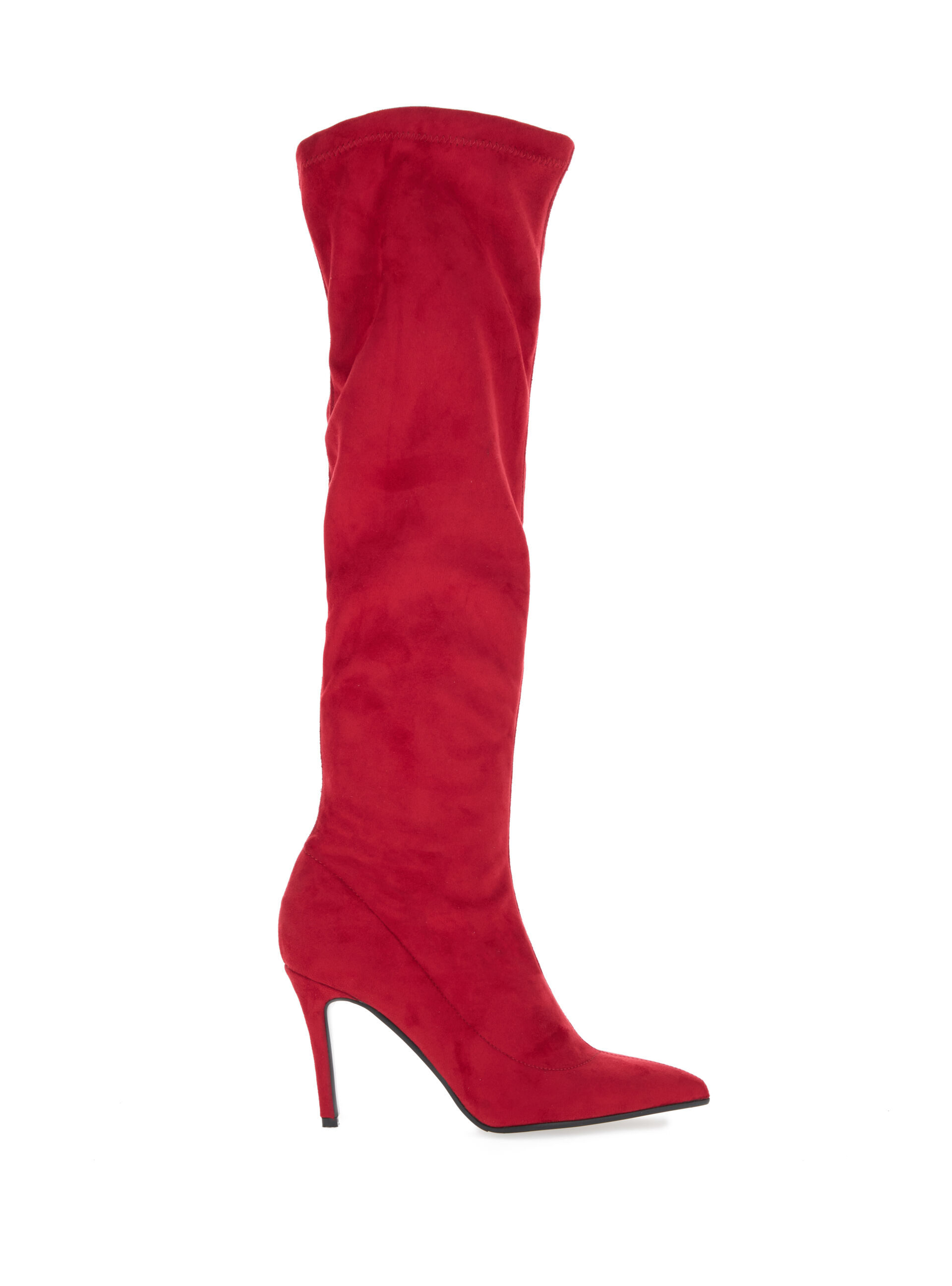 Stivali in pelle ROSSO