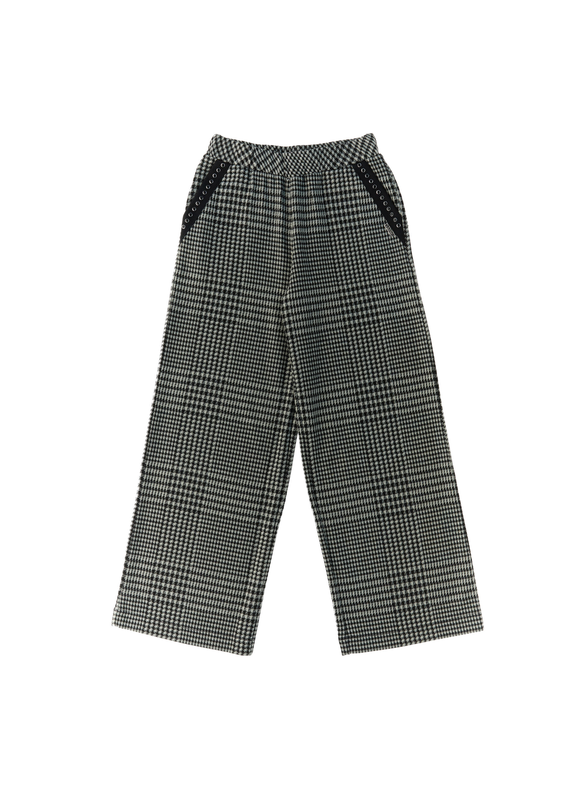 Pantalone wide leg JUNIOR NERO