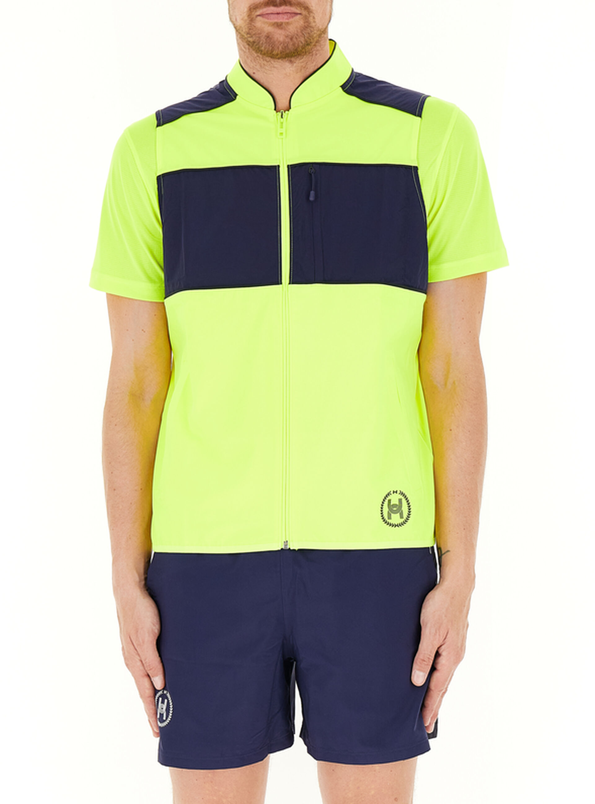 Gilet tessuto tecnico GIALLO LG