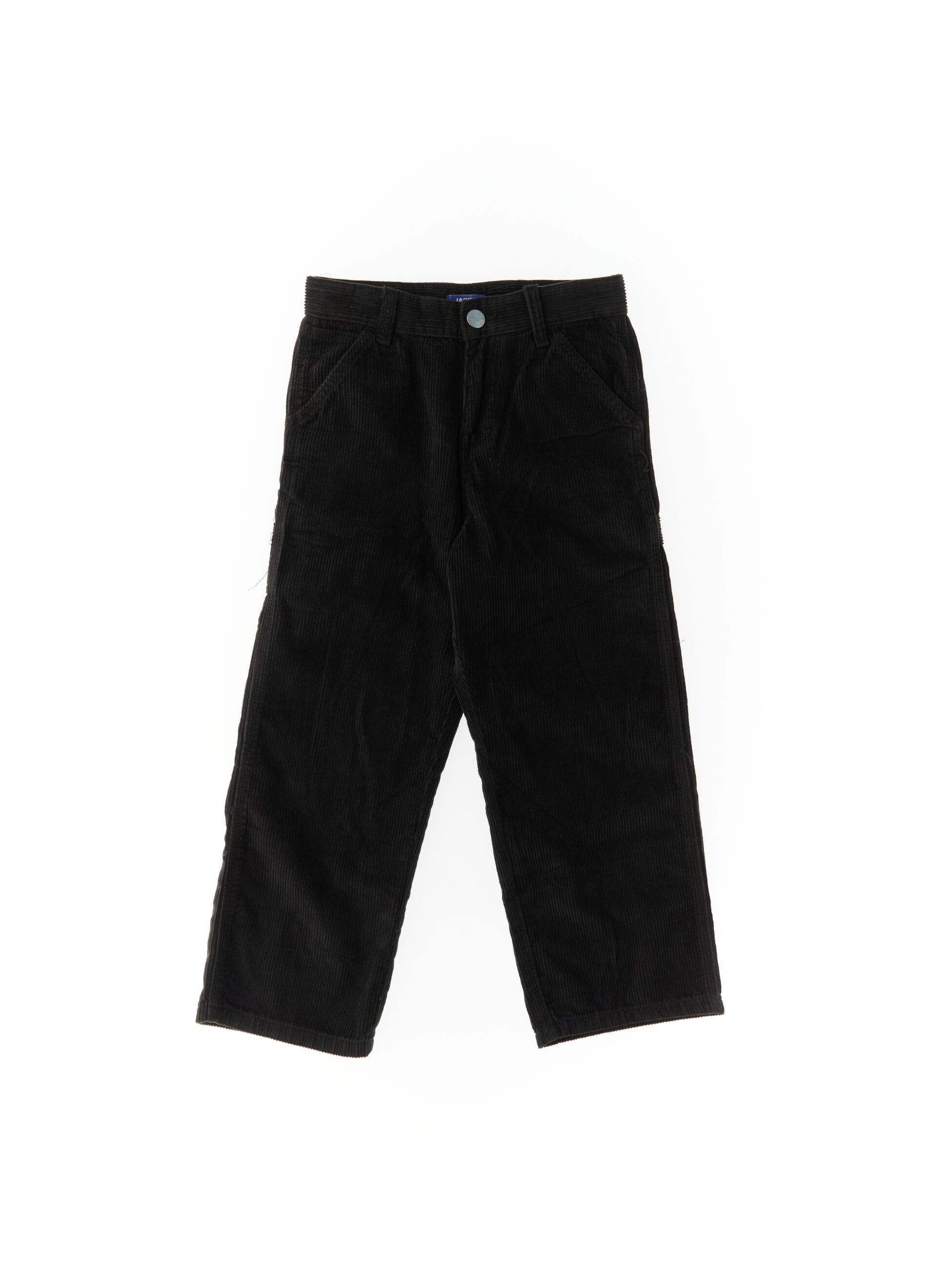 Pantalone velluto costine NERO