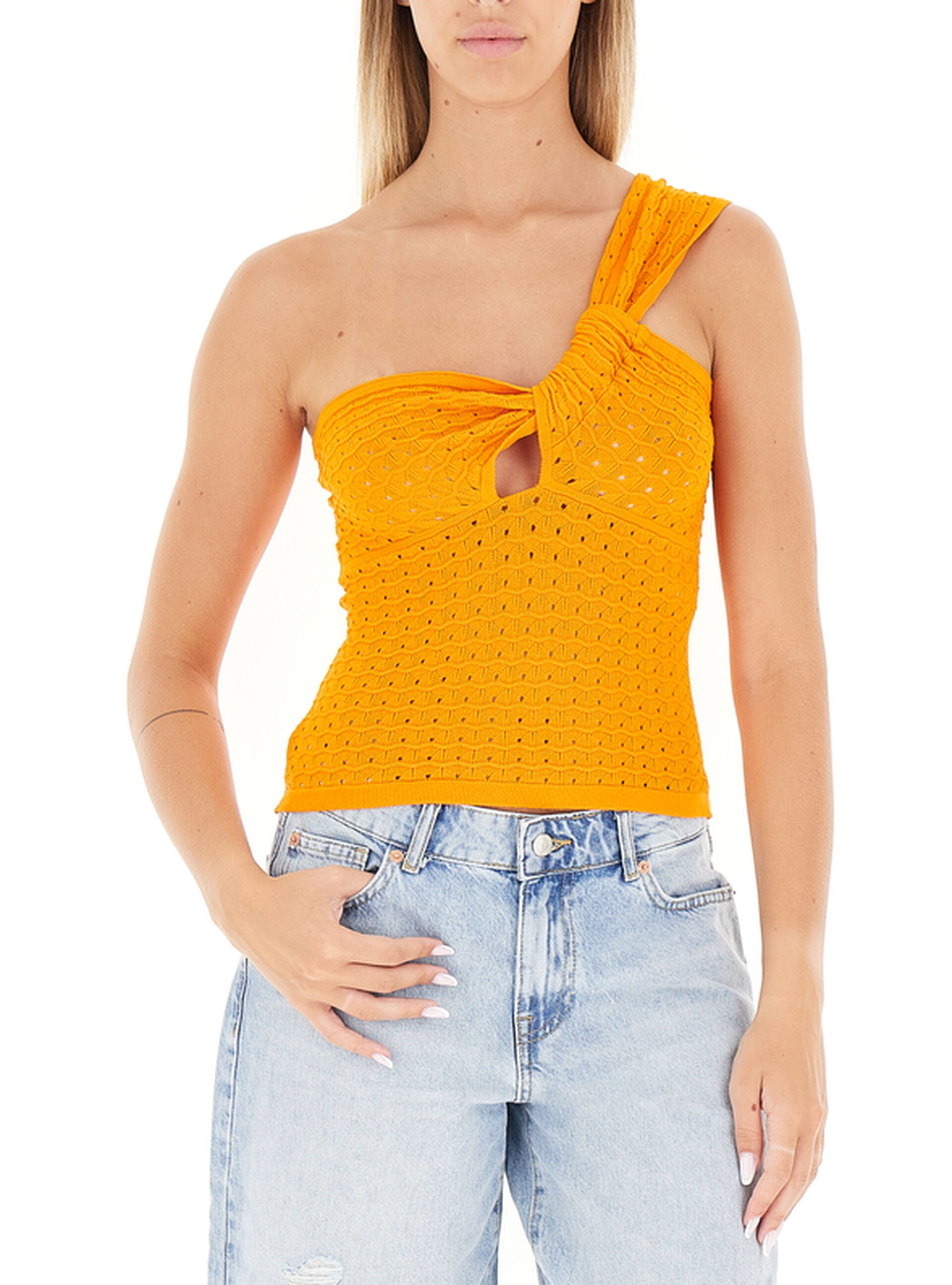 JJXX Top monospalla ARANCIONE