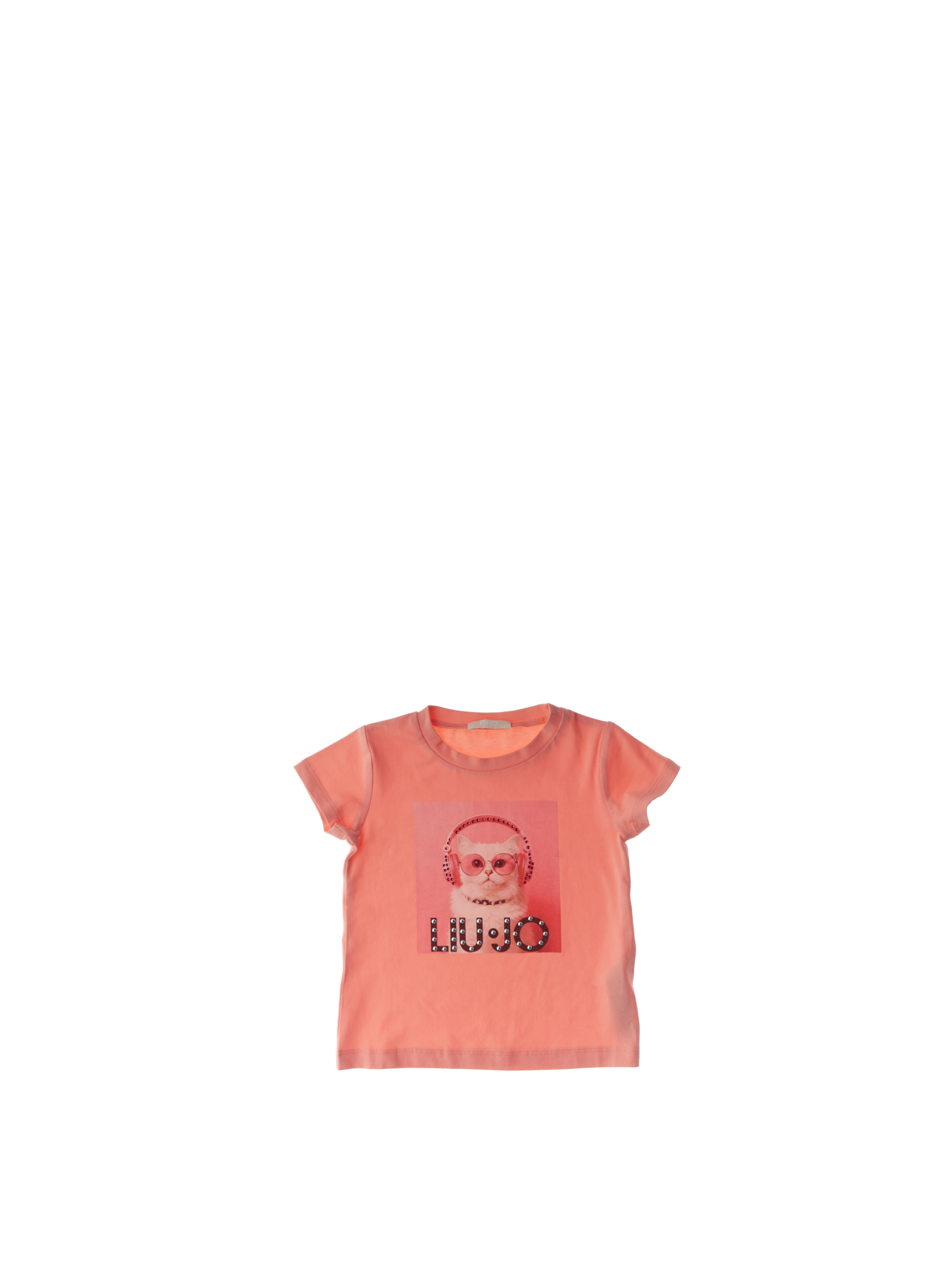T-shirt girocollo BABY SALMONE 4A