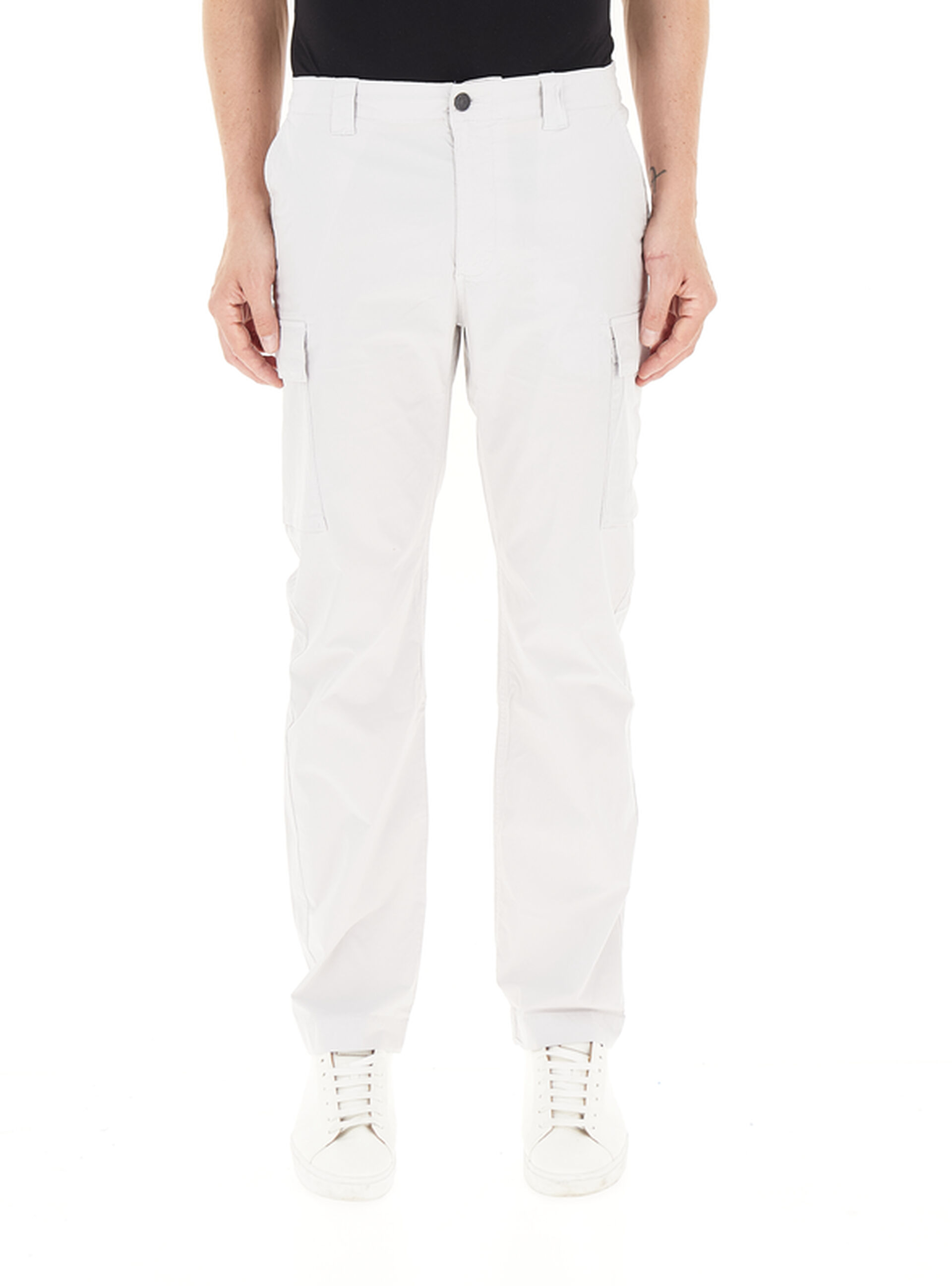 Pantalone cargo GRIGIO GHIACCIO