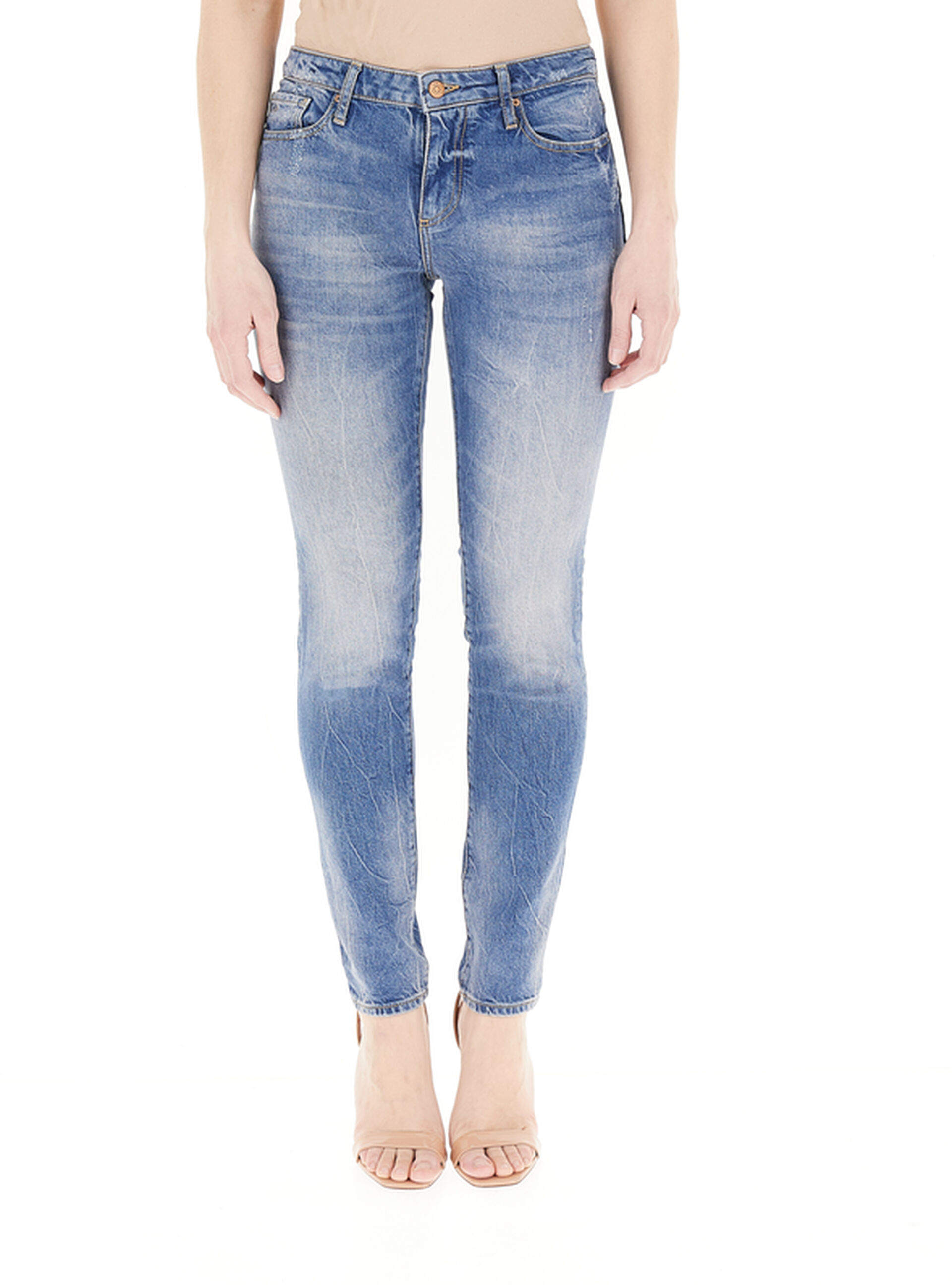 Jeans skinny BLU CHIARO