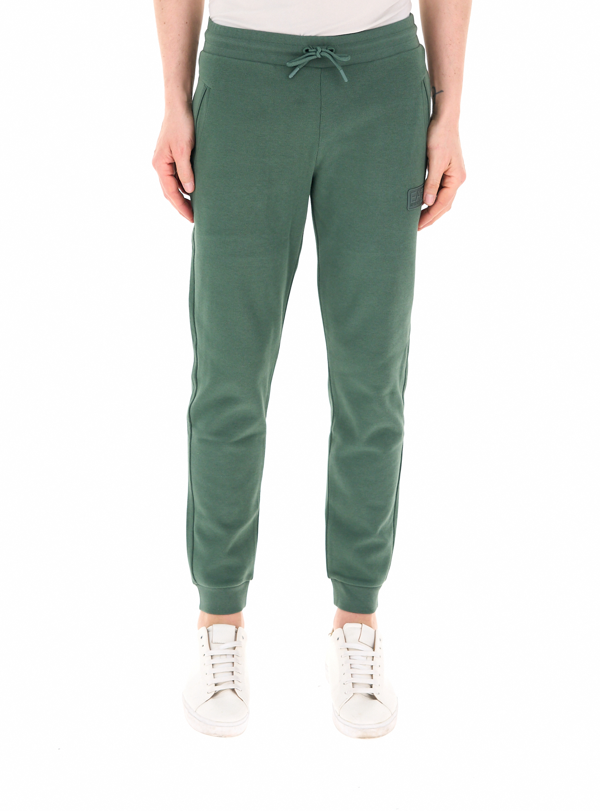 Pantaloni in cotone EA7 EMPORIO ARMANI