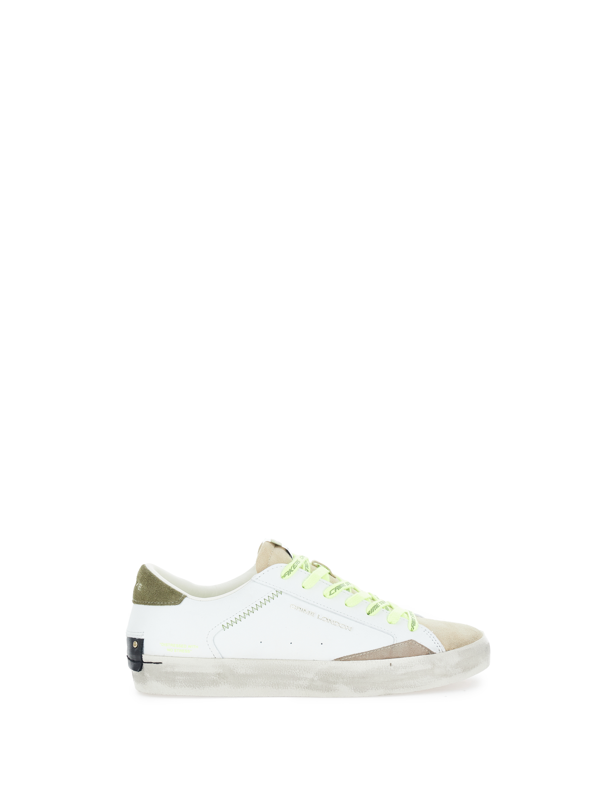 Sneakers Distressed BIANCO 44