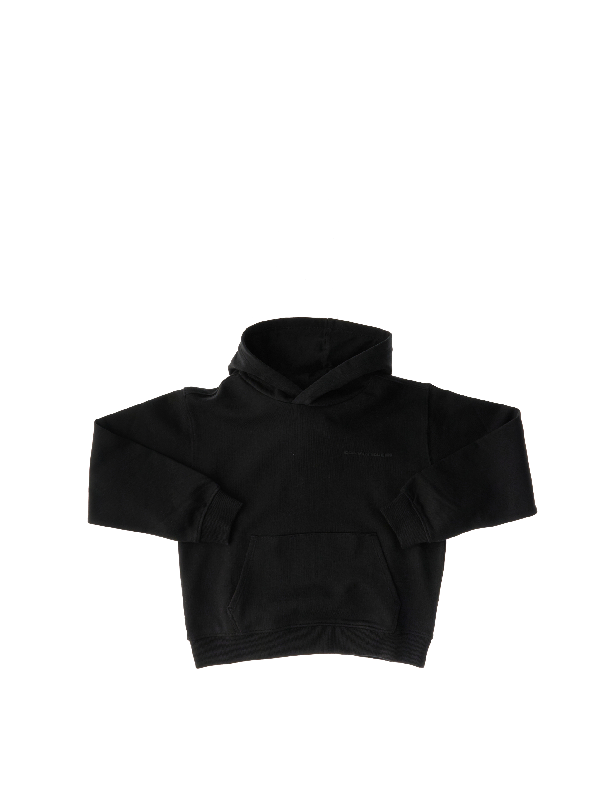 Felpa con cappuccio NERO