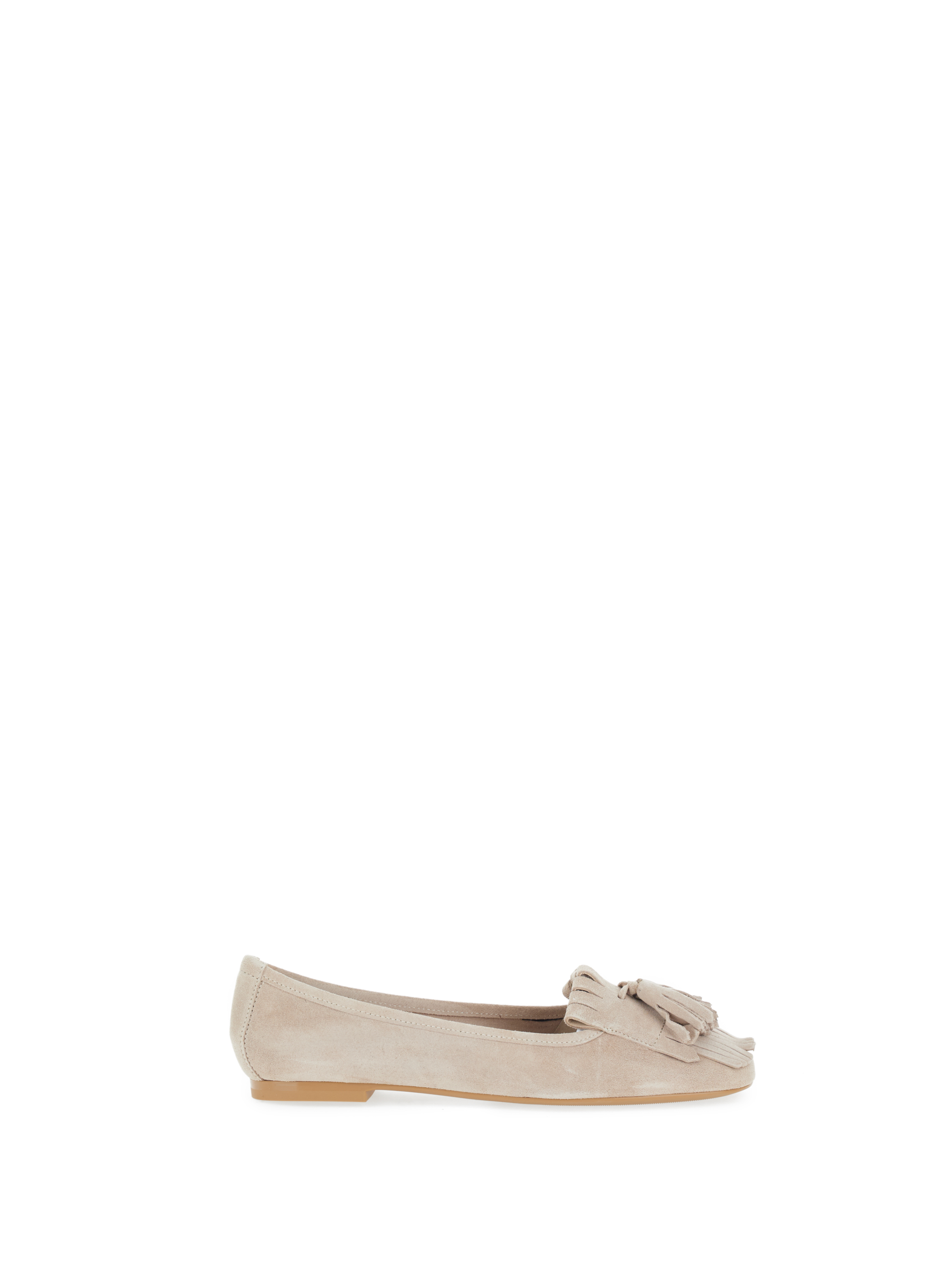 FRAU Ballerine in pelle BEIGE