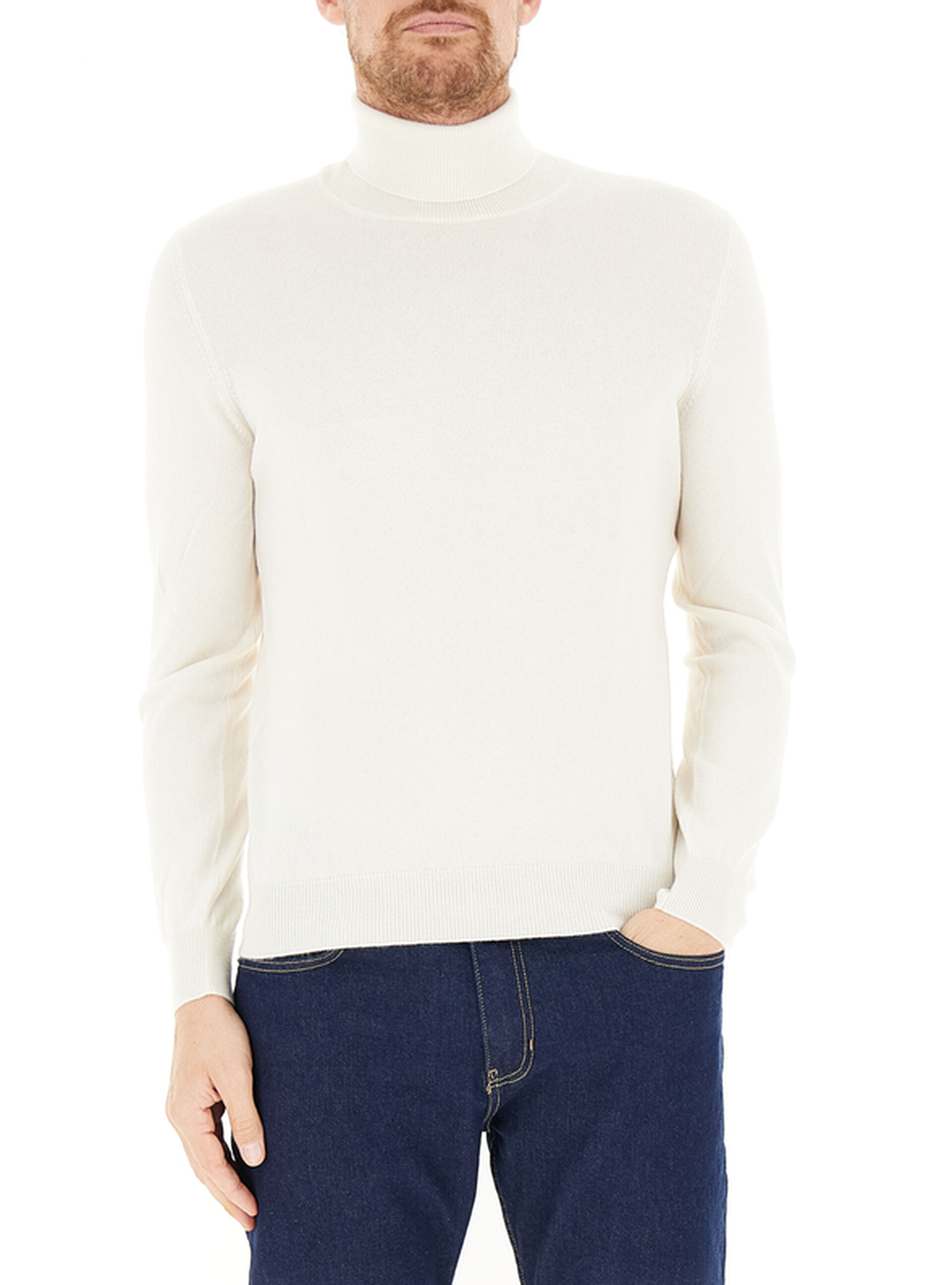 Dolcevita in cashmere BURRO 56