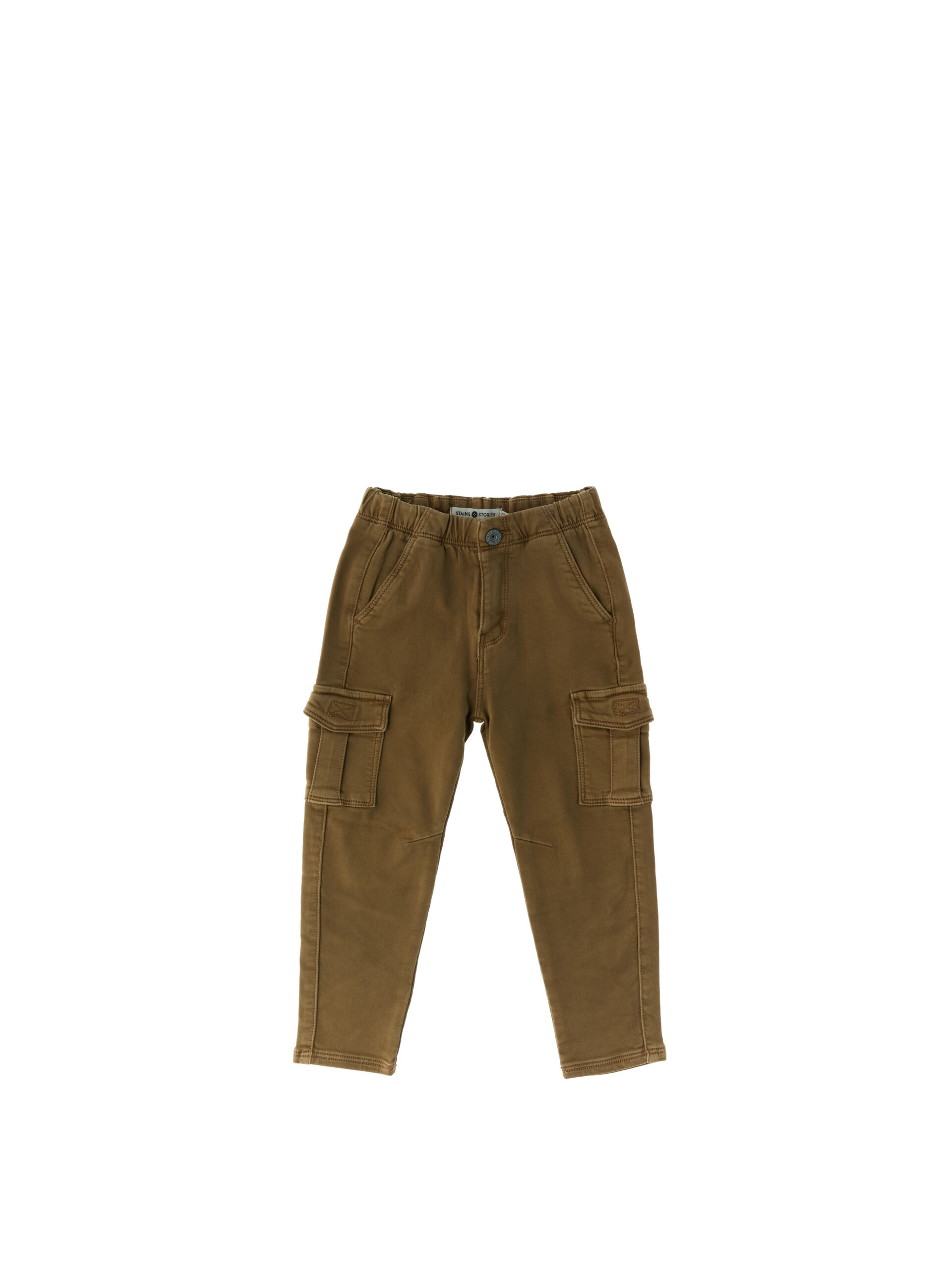 BABYFACE Pantalone cargo CAMMELLO