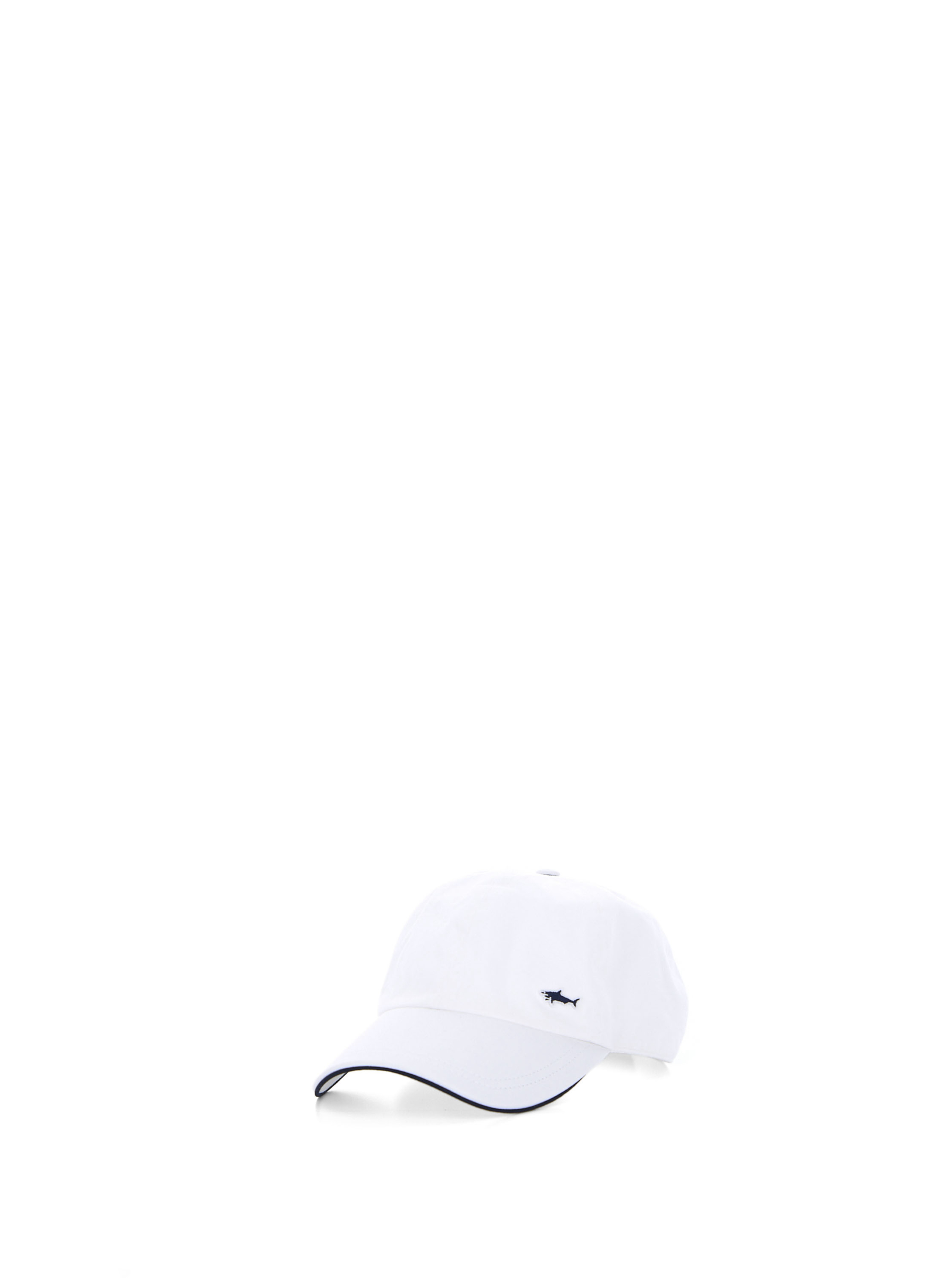 Cappello con visiera BIANCO