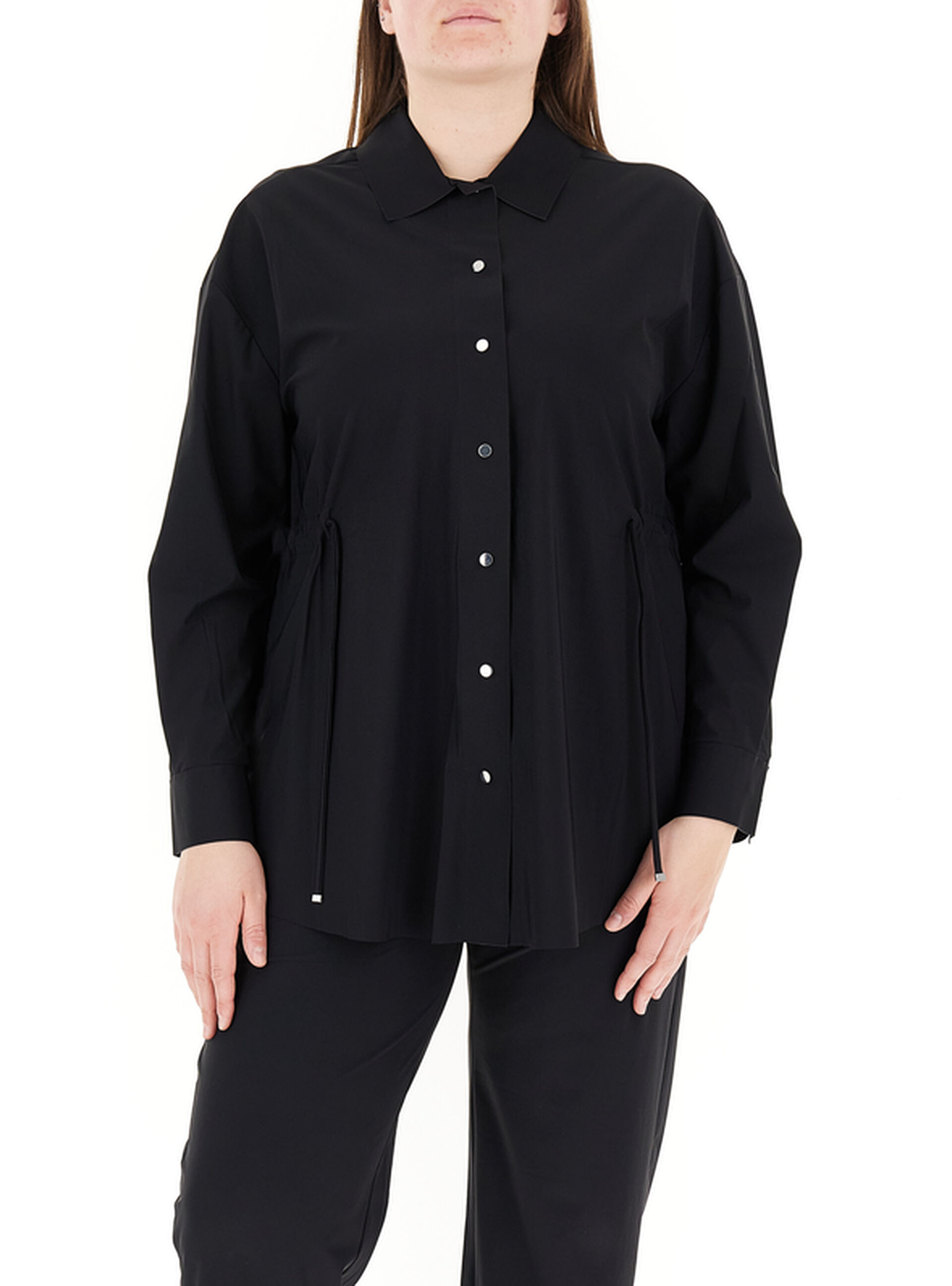 Camicia maniche lunghe NERO