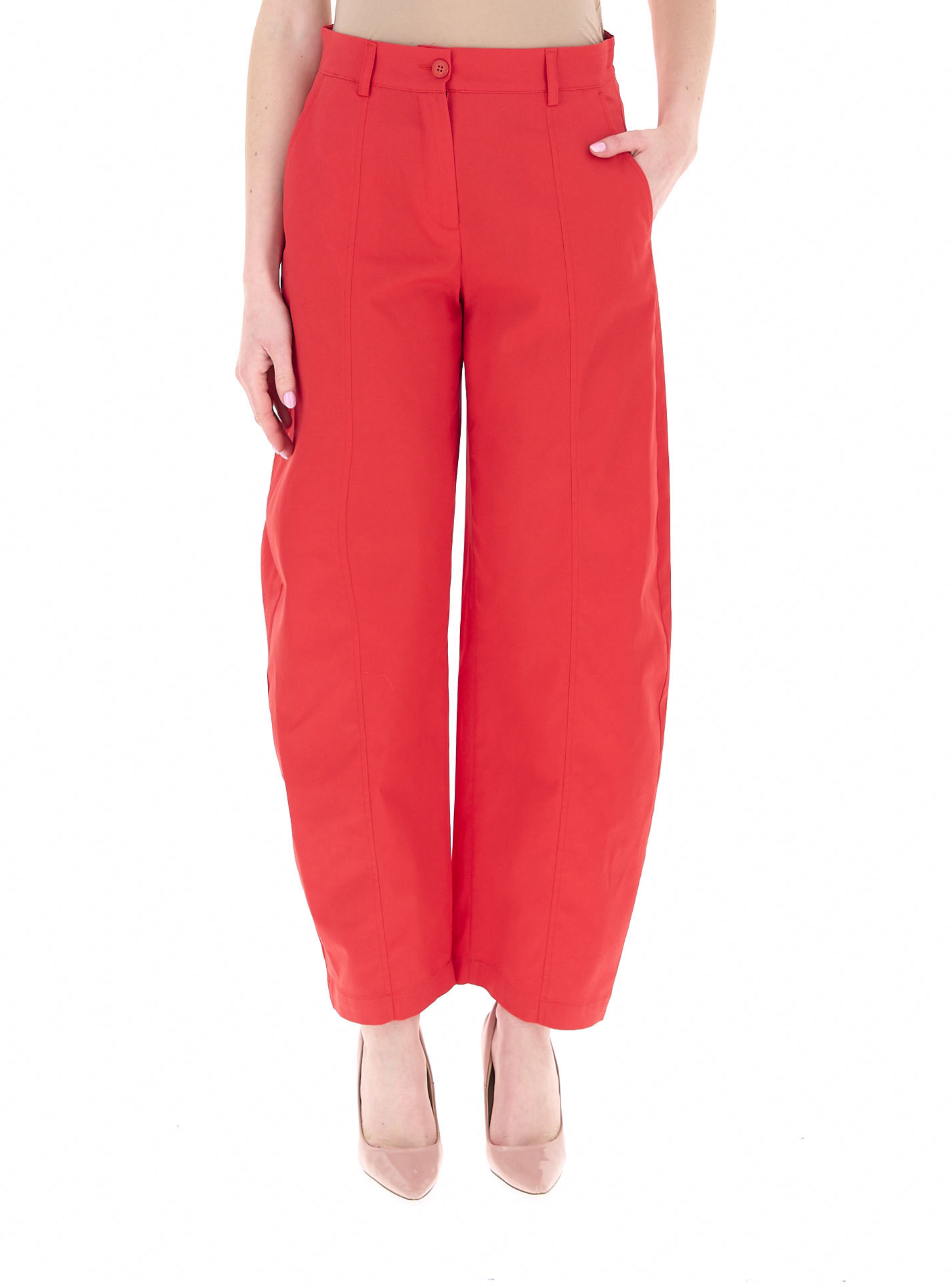 Pinko Pantalone balloon fit ROSSO