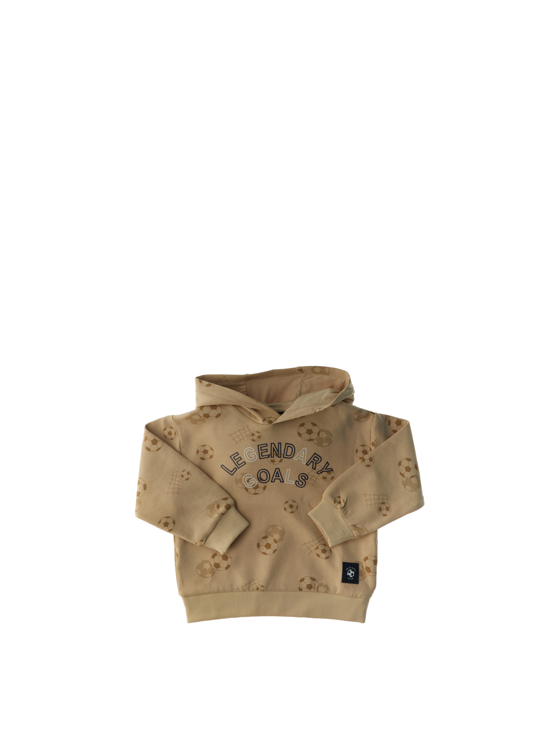 Felpa con cappuccio BEIGE 5