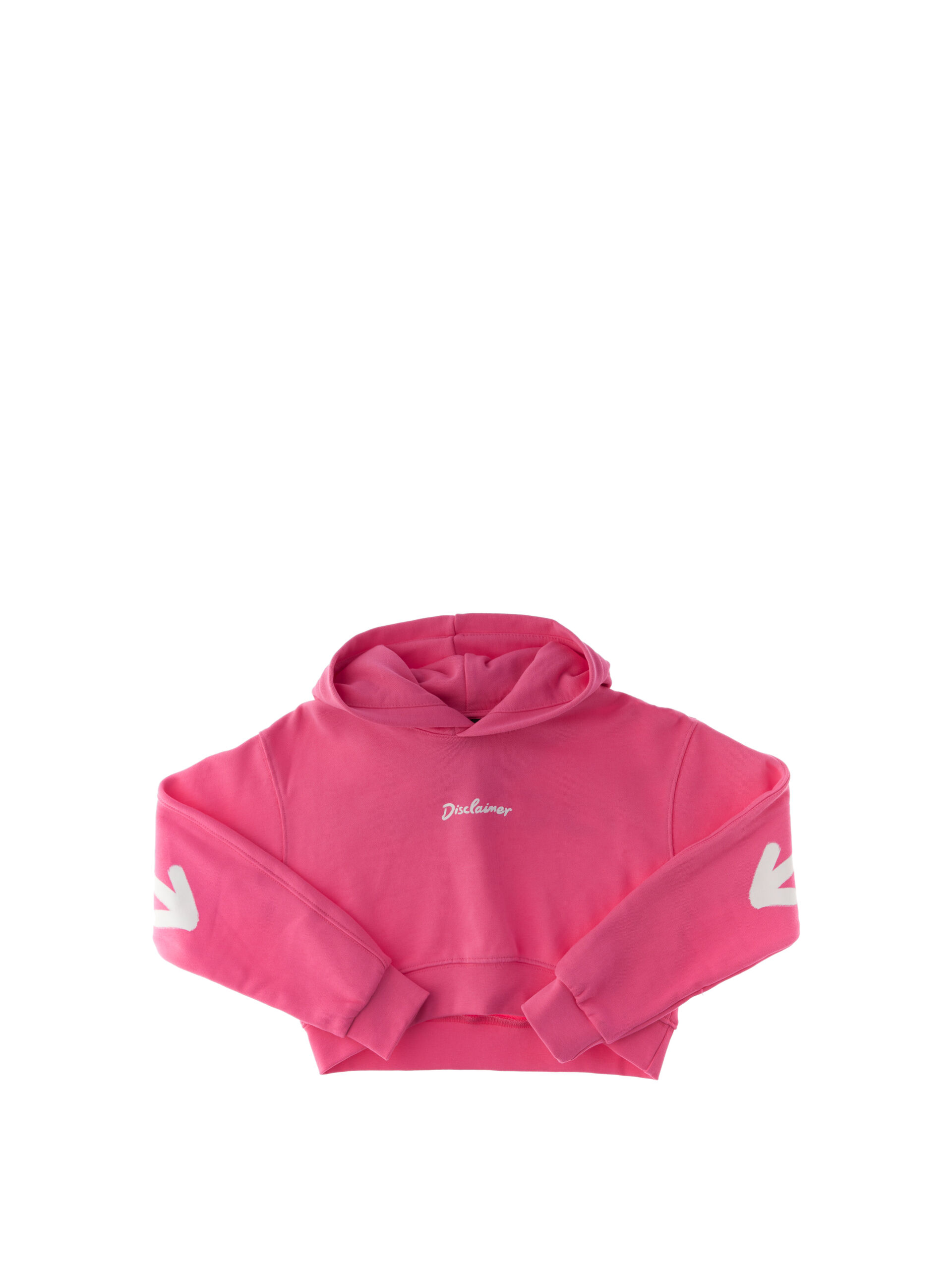 Felpa con cappuccio FUCSIA