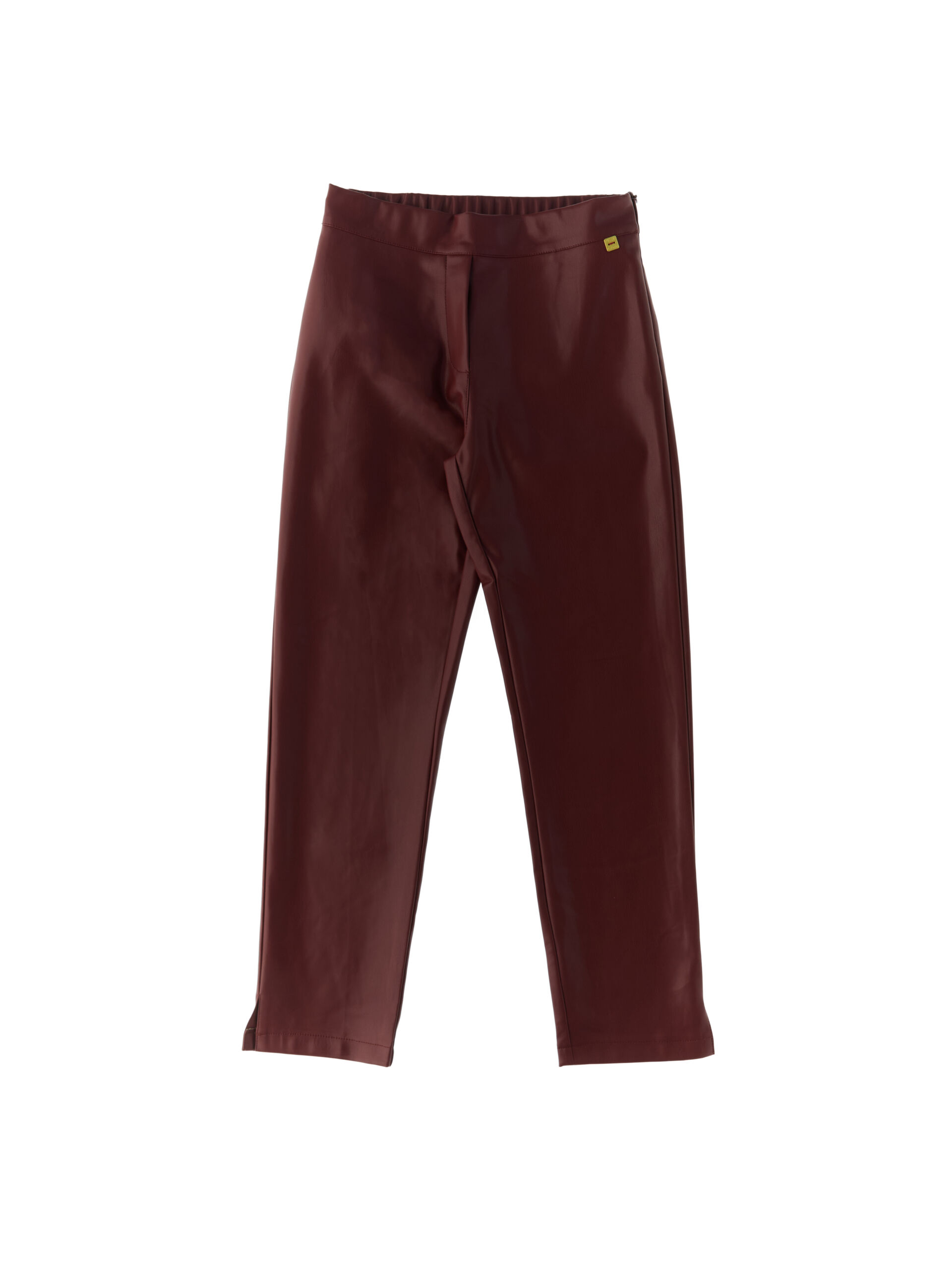 Pantalone in similpelle BORDEAUX