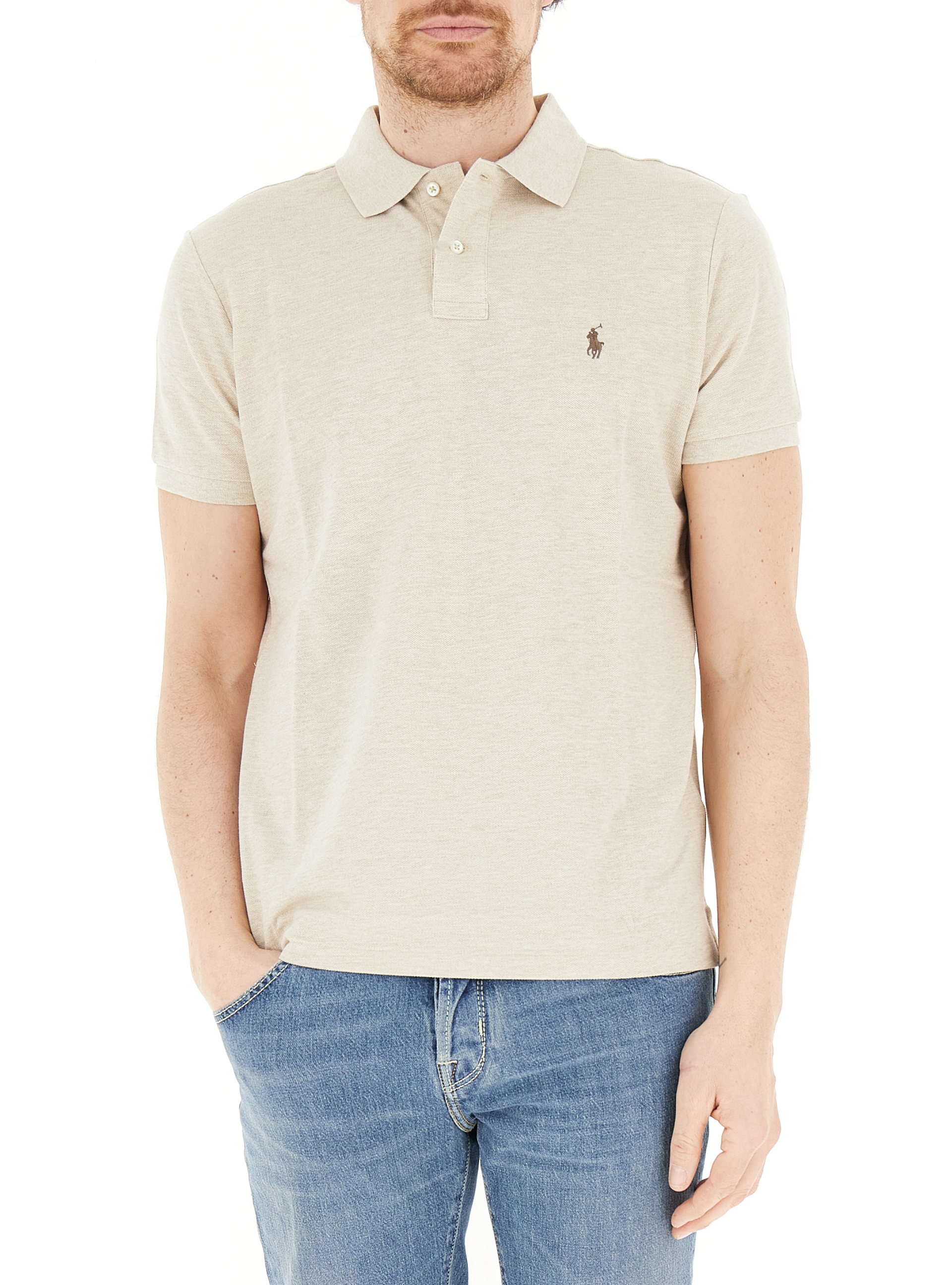 Polo custom slim POLO BEIGE