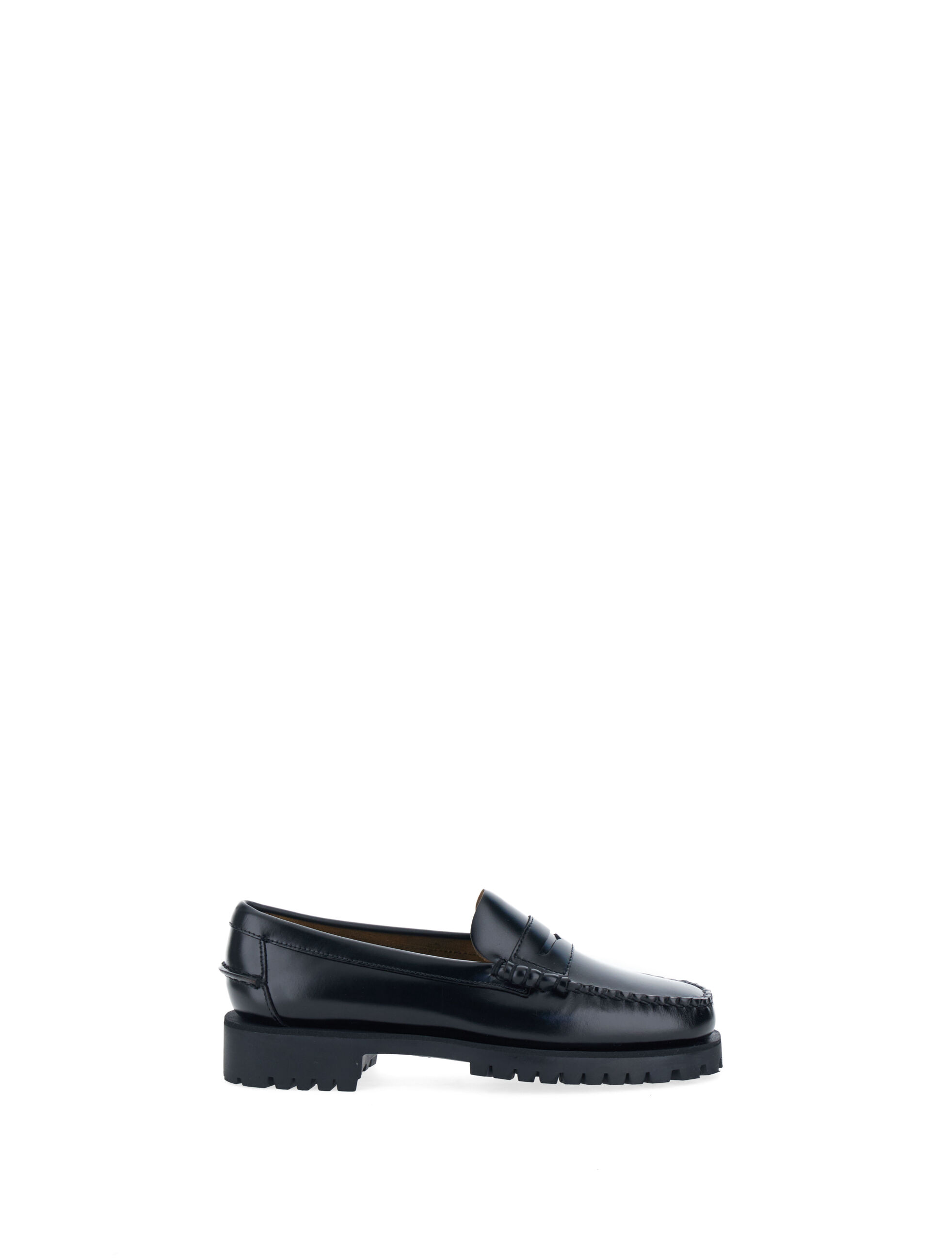 Mocassino in pelle NERO