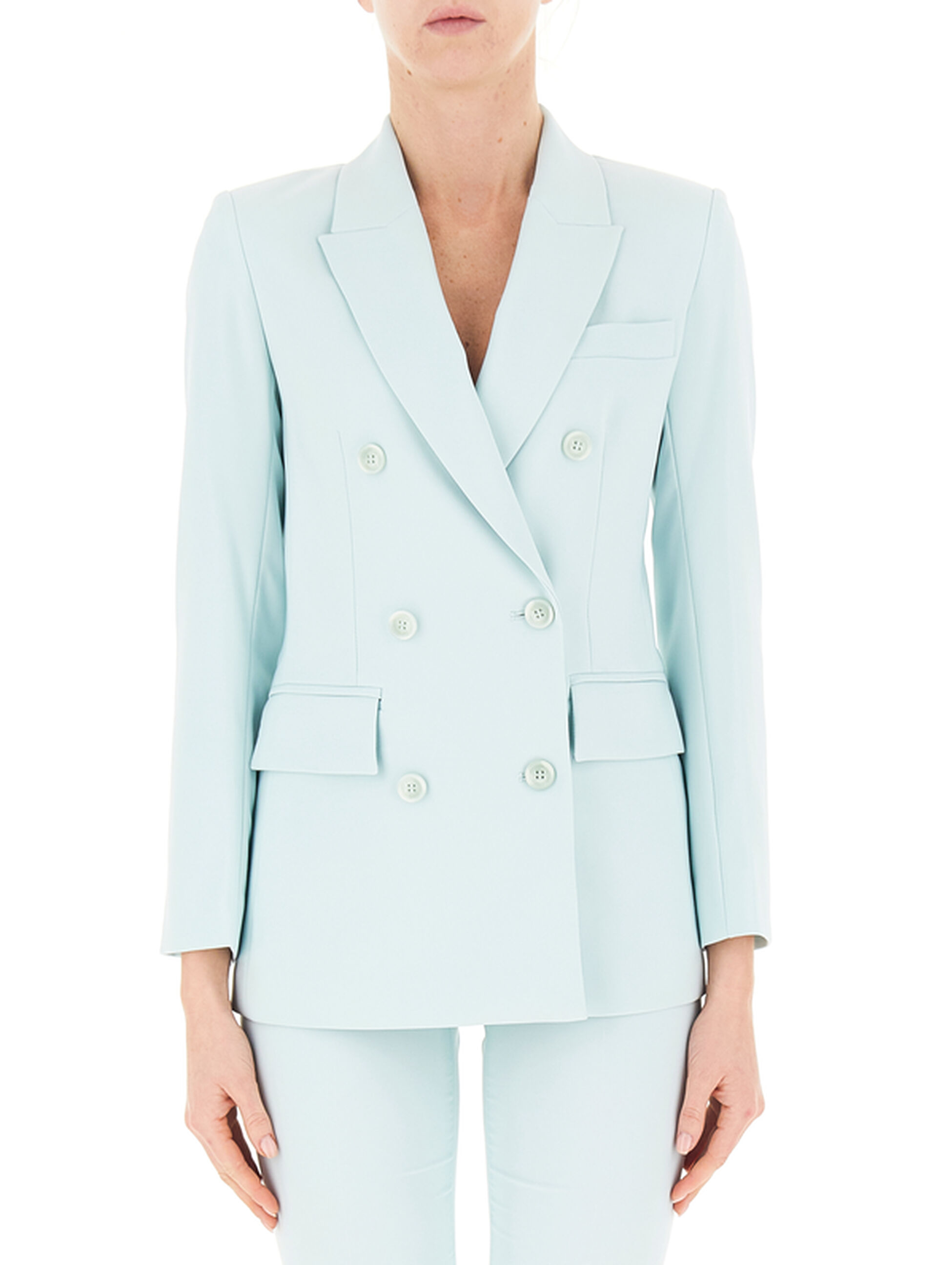 Blazer doppiopetto AZZURRO CHIARO