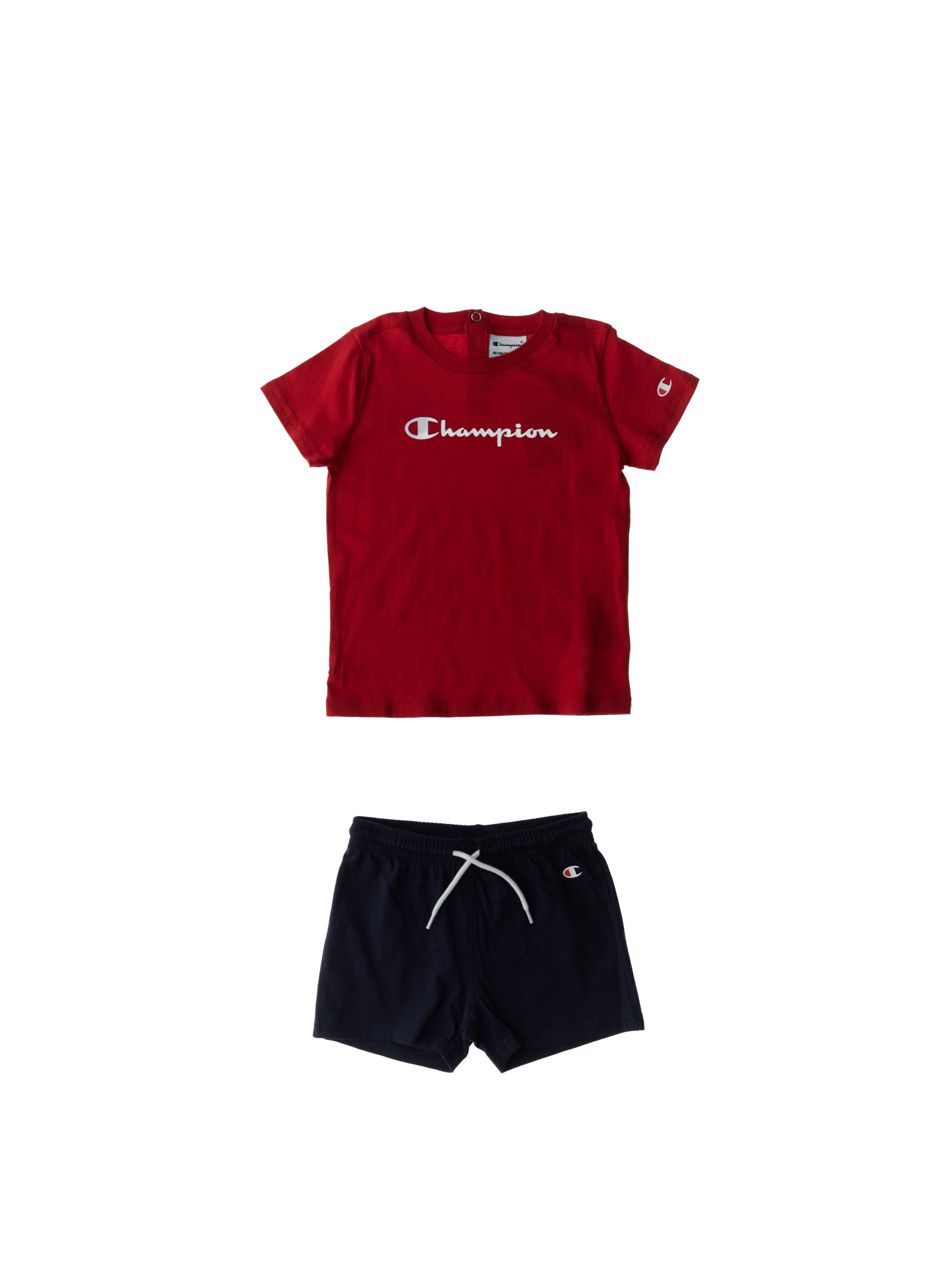 Champion Completo 2 pz ROSSO
