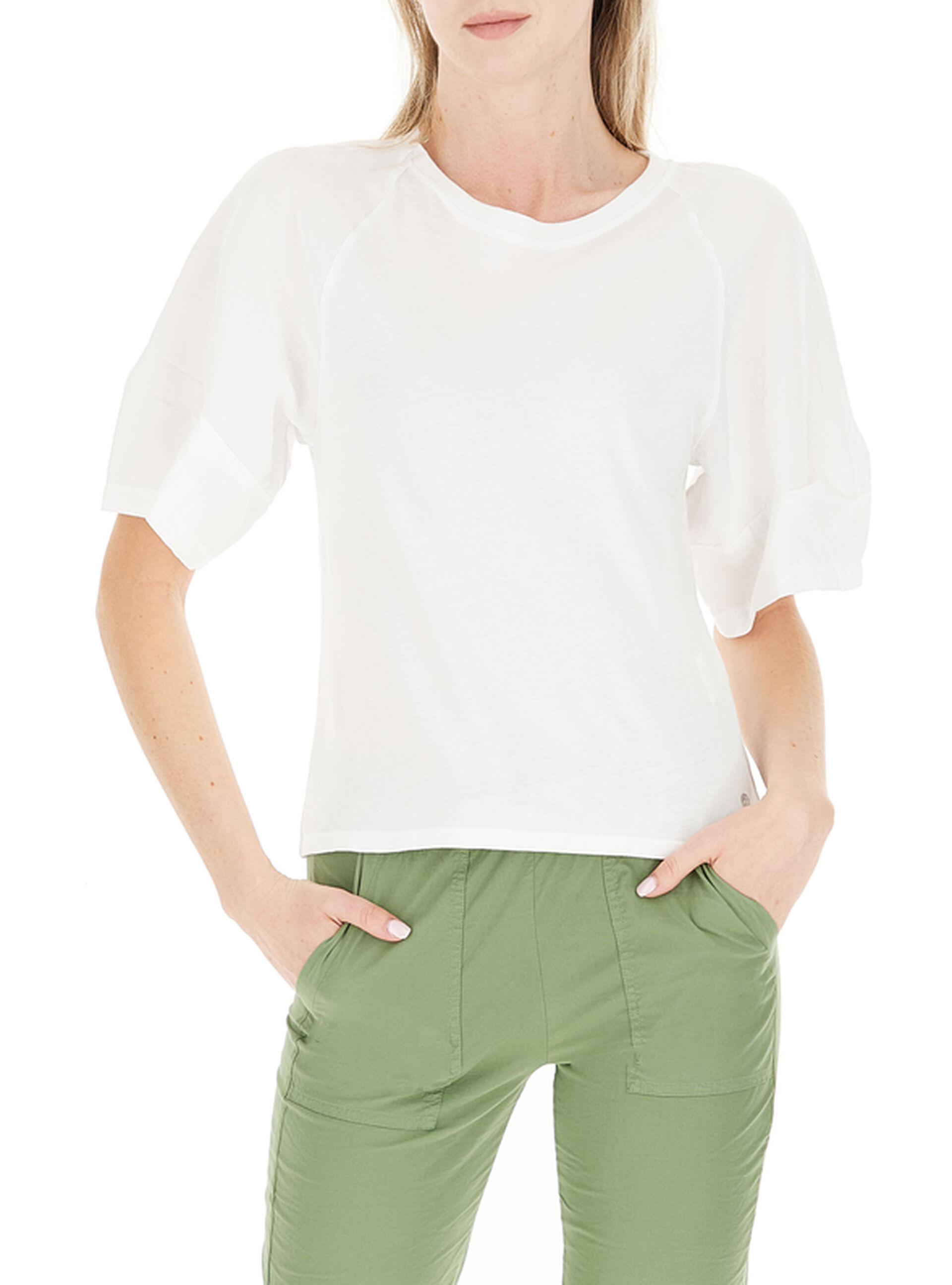 DEHA T-shirt girocollo PANNA