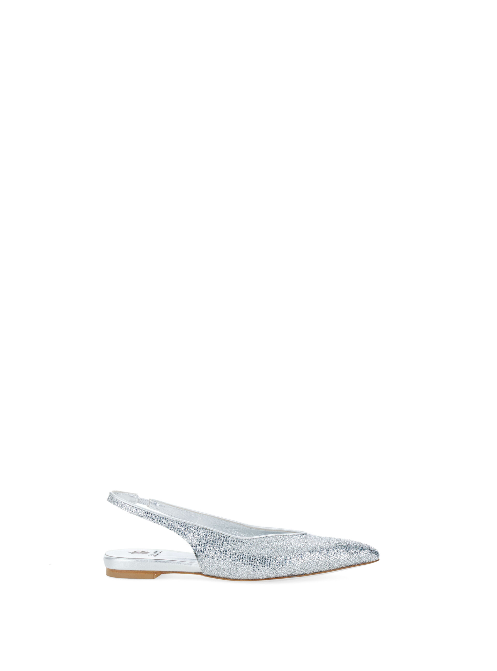 Ballerine slingback ARGENTO