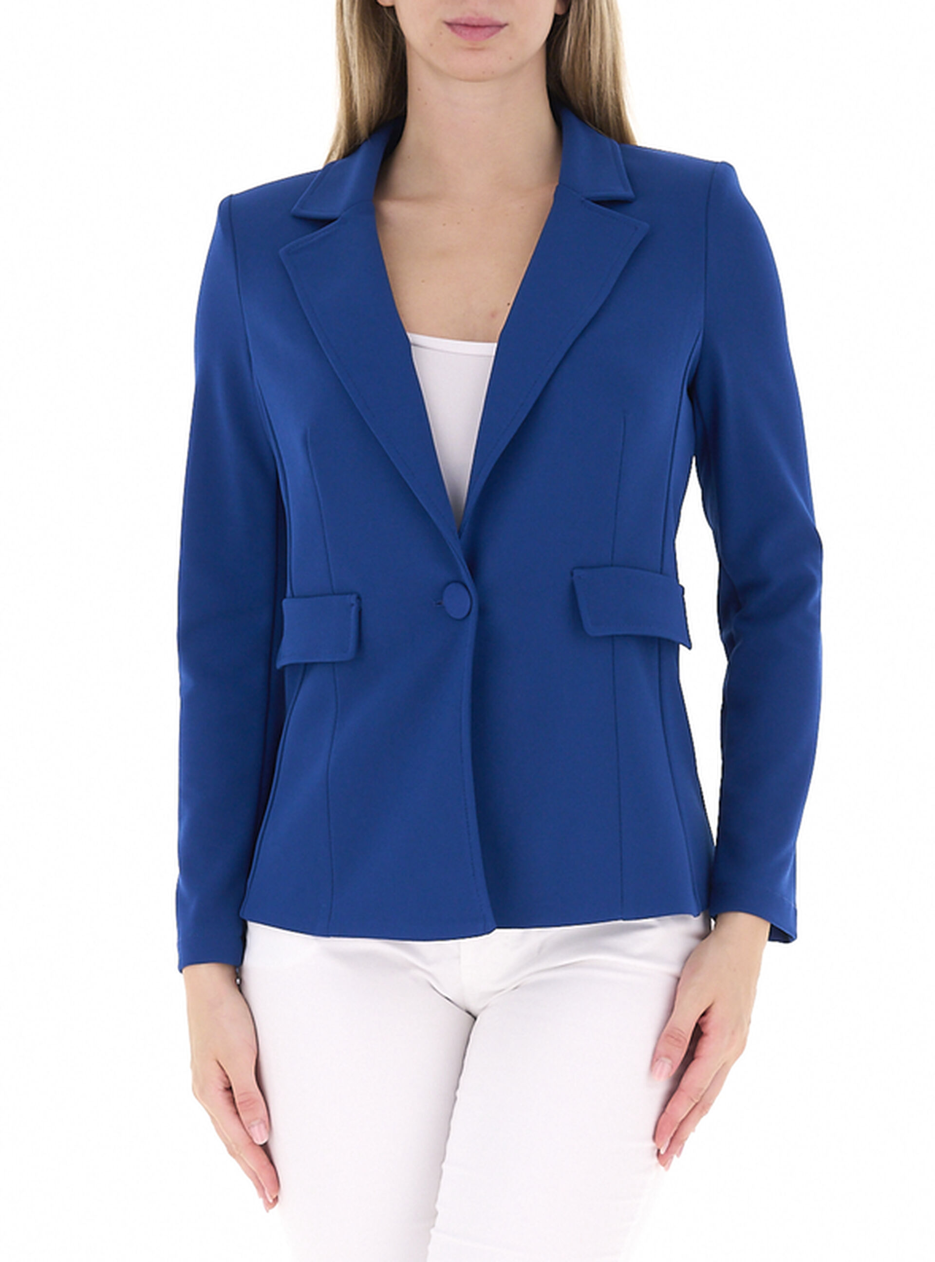Blazer monopetto BLU L