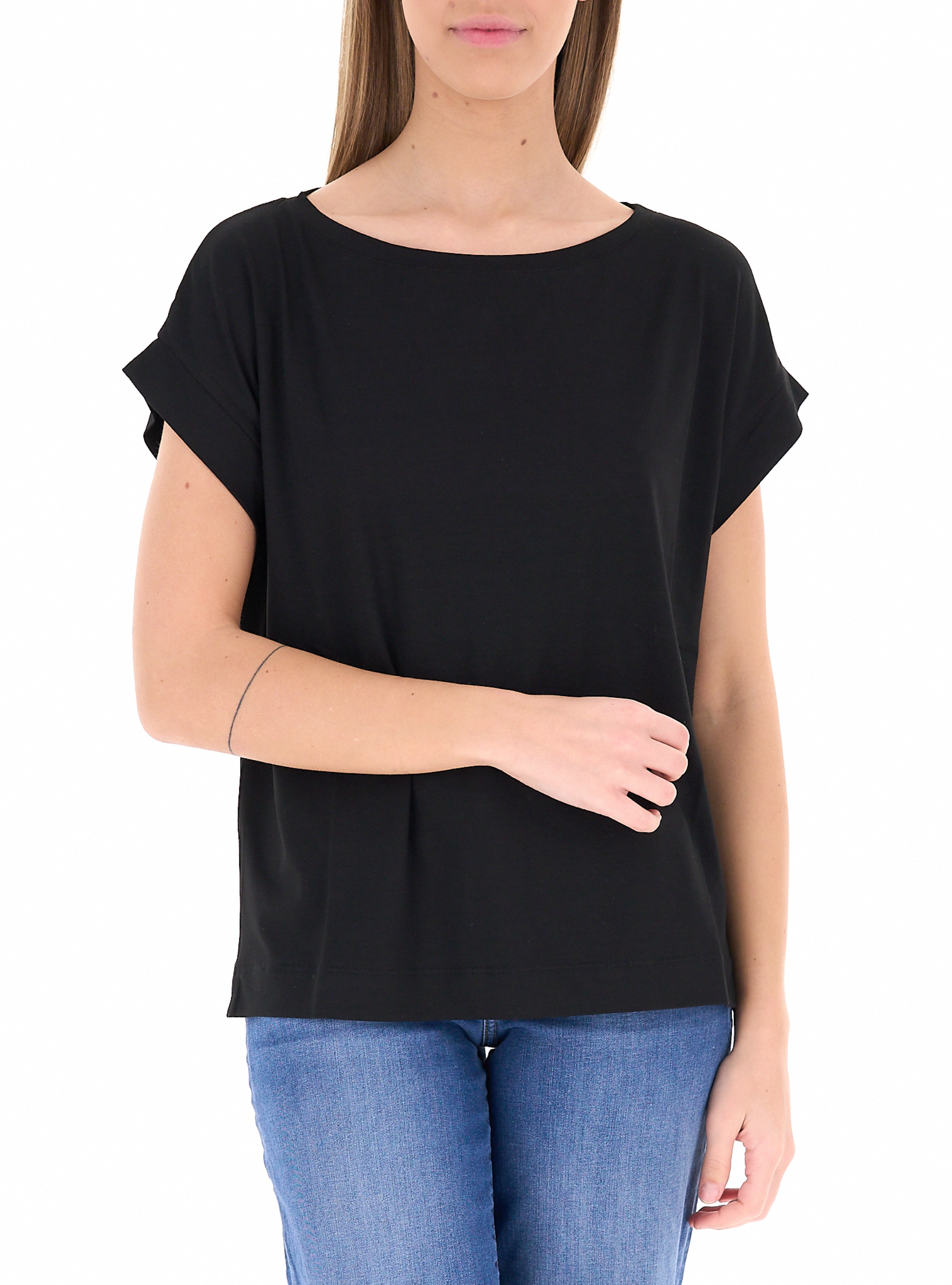VICOLO Maglia in viscosa NERO UNI