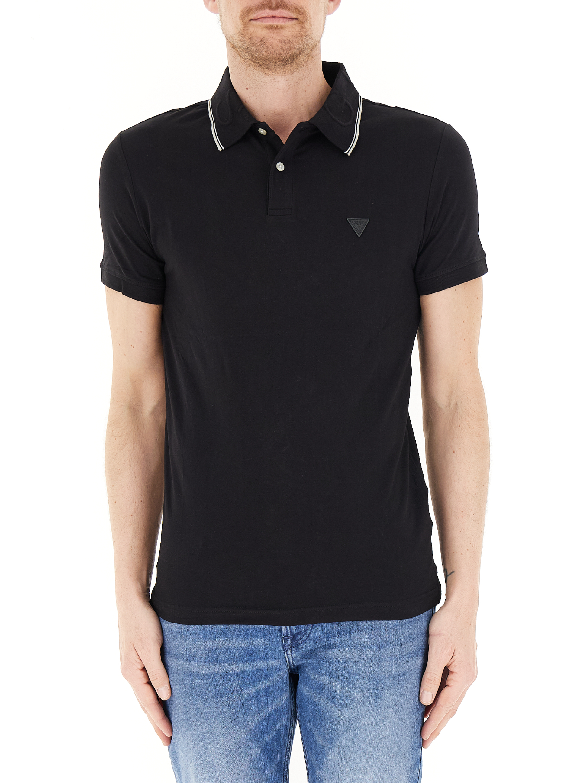 Guess Polo maniche corte NERO
