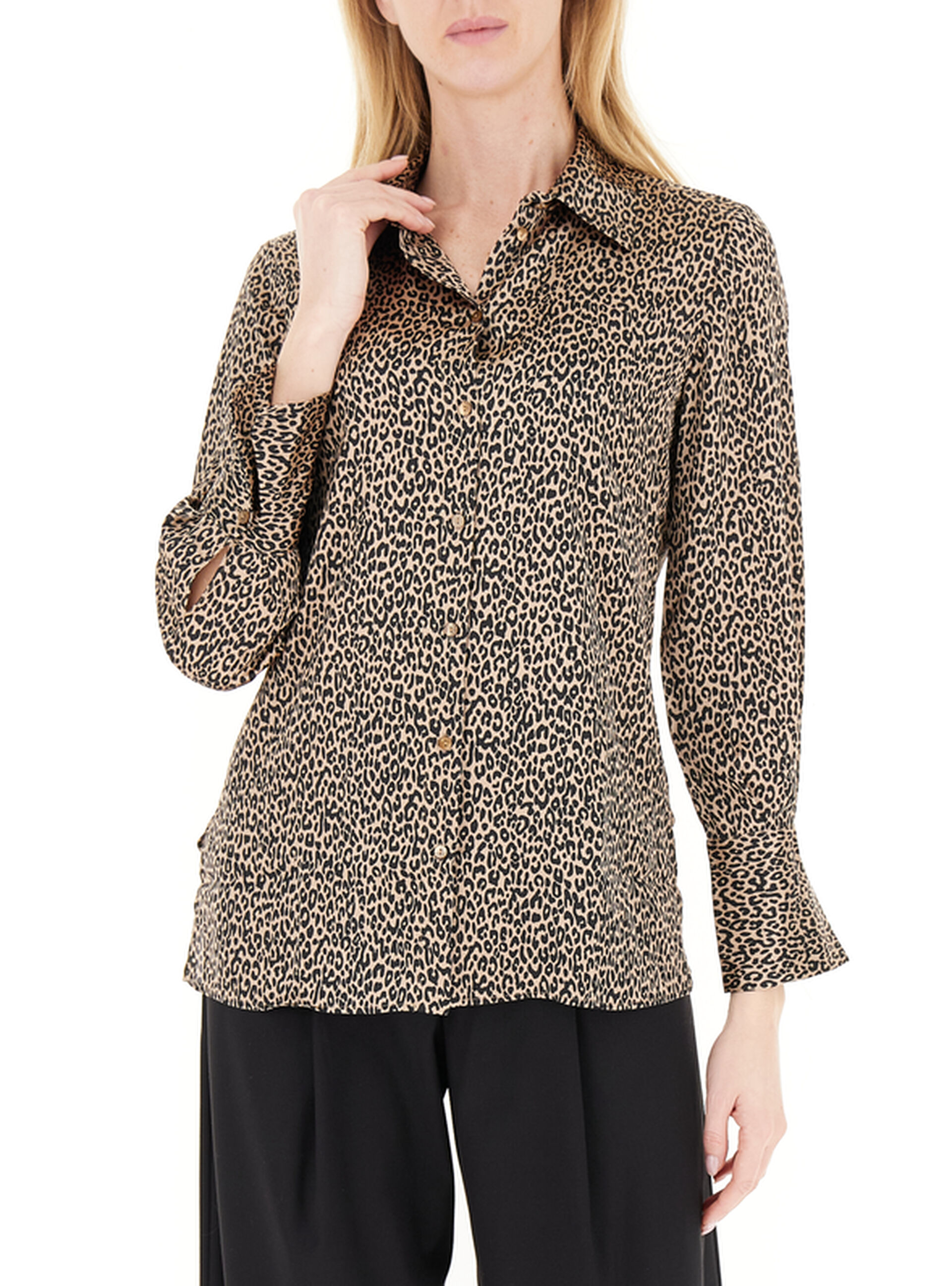 Camicia maniche lunghe BEIGE