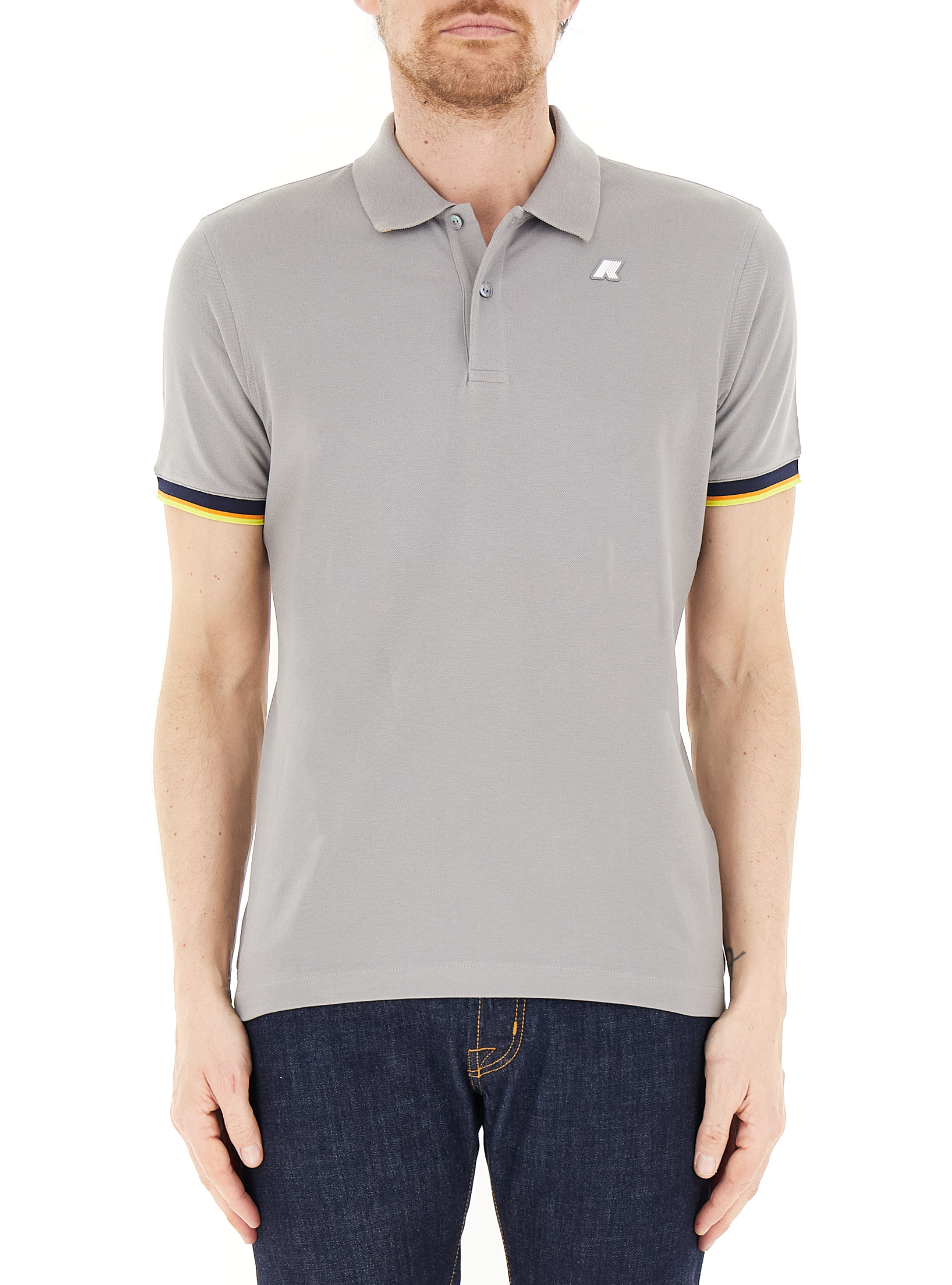 K-way Polo maniche corte GRIGIO XL