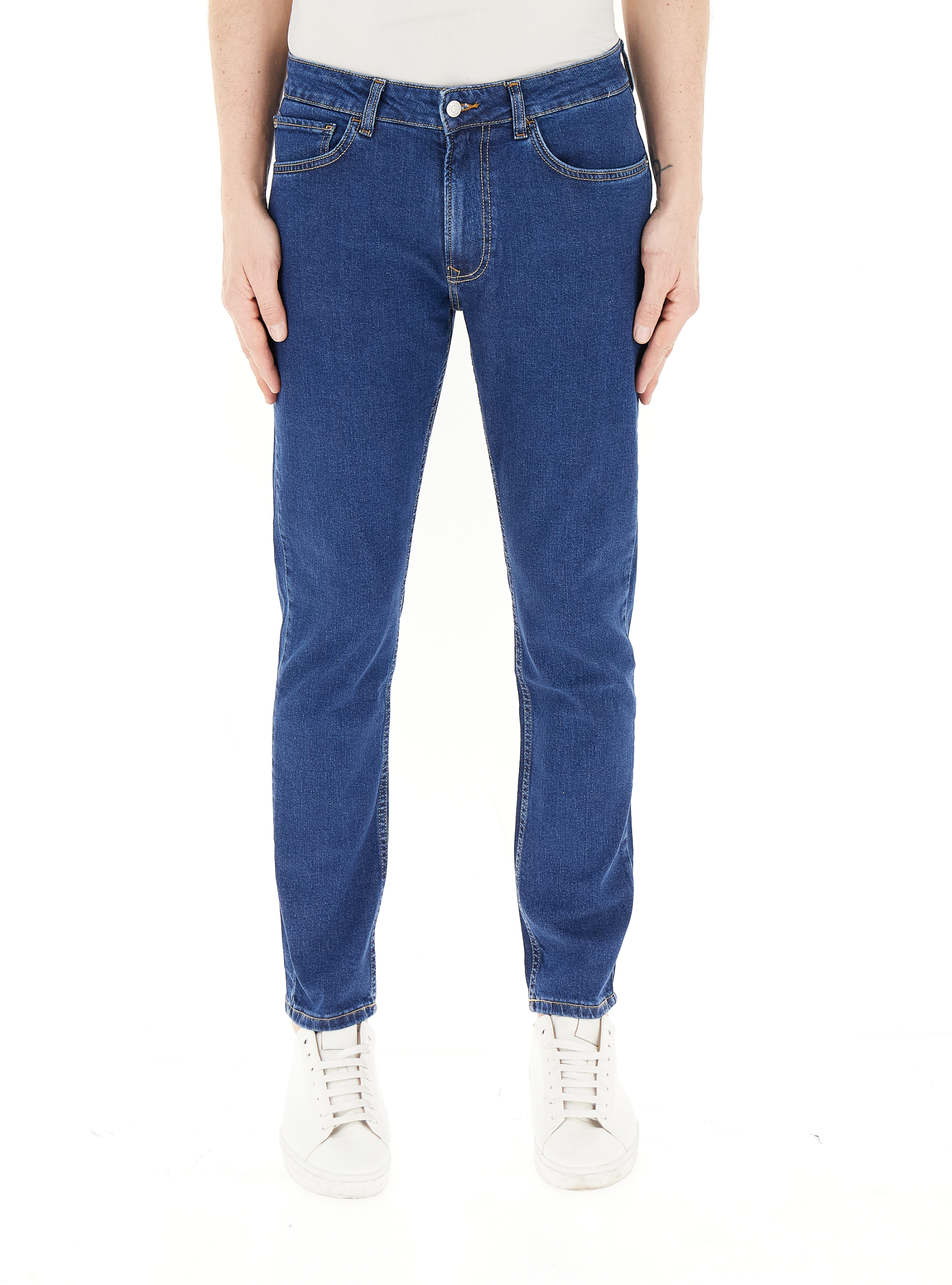 Jeans straight leg BLU 34