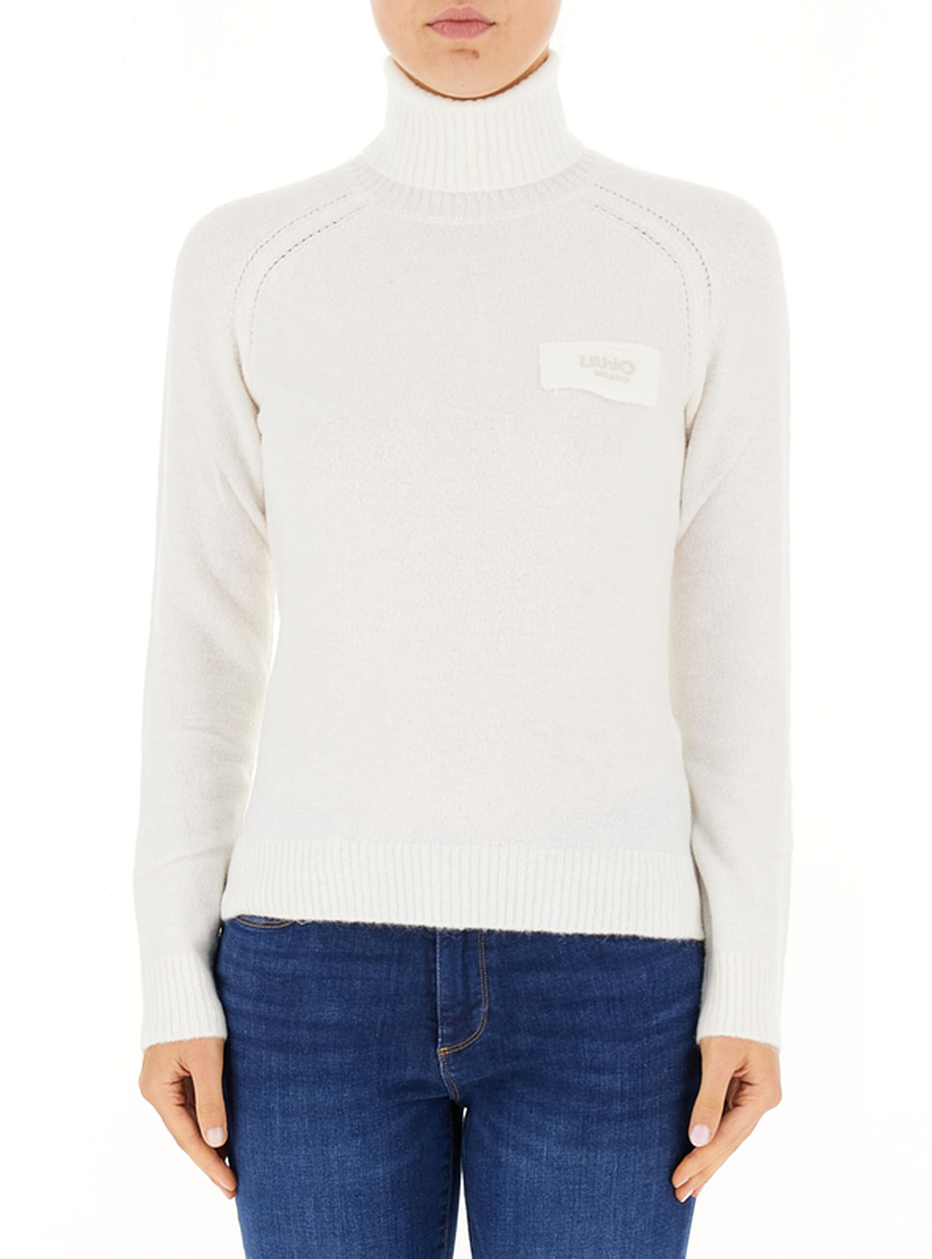Maglione dolcevita LIU JEANS BURRO L