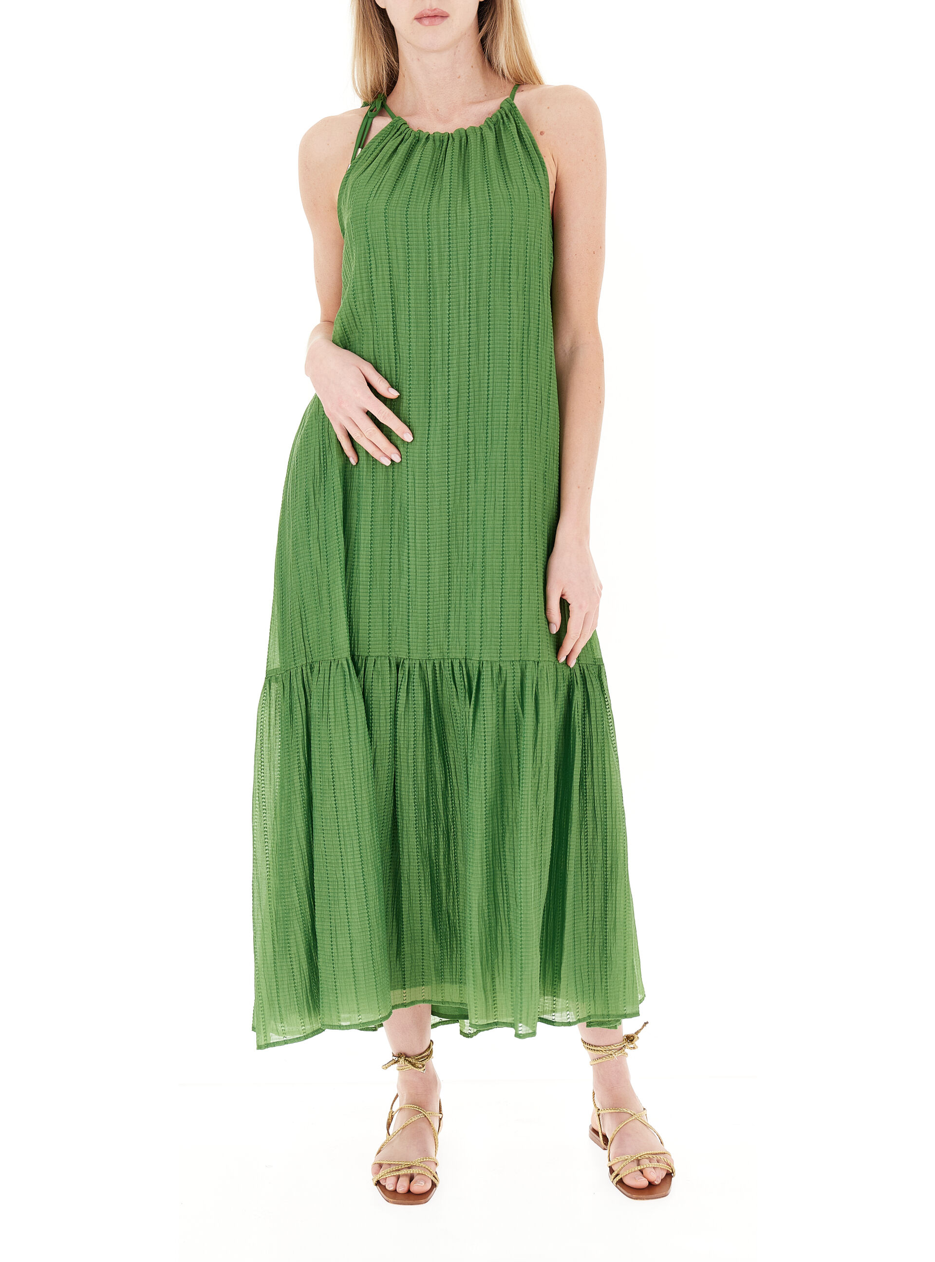 LIU JO Abito svasato VERDE