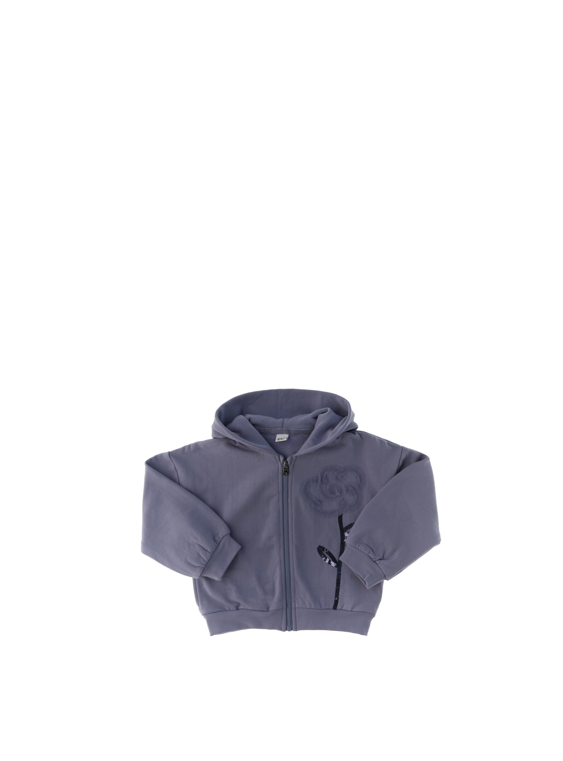 IDO Felpa con cappuccio LAVANDA