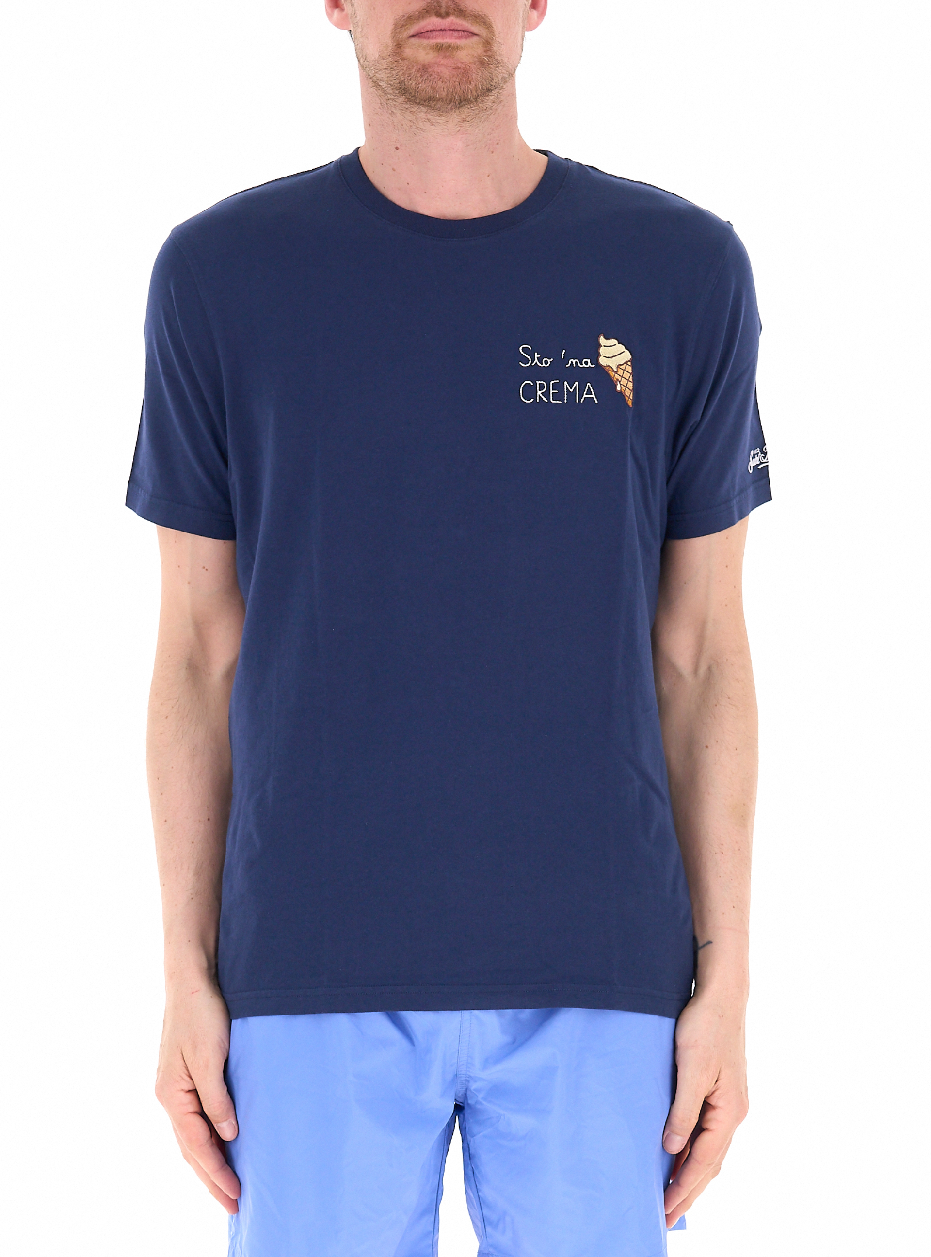 T-shirt girocollo BLU NAVY